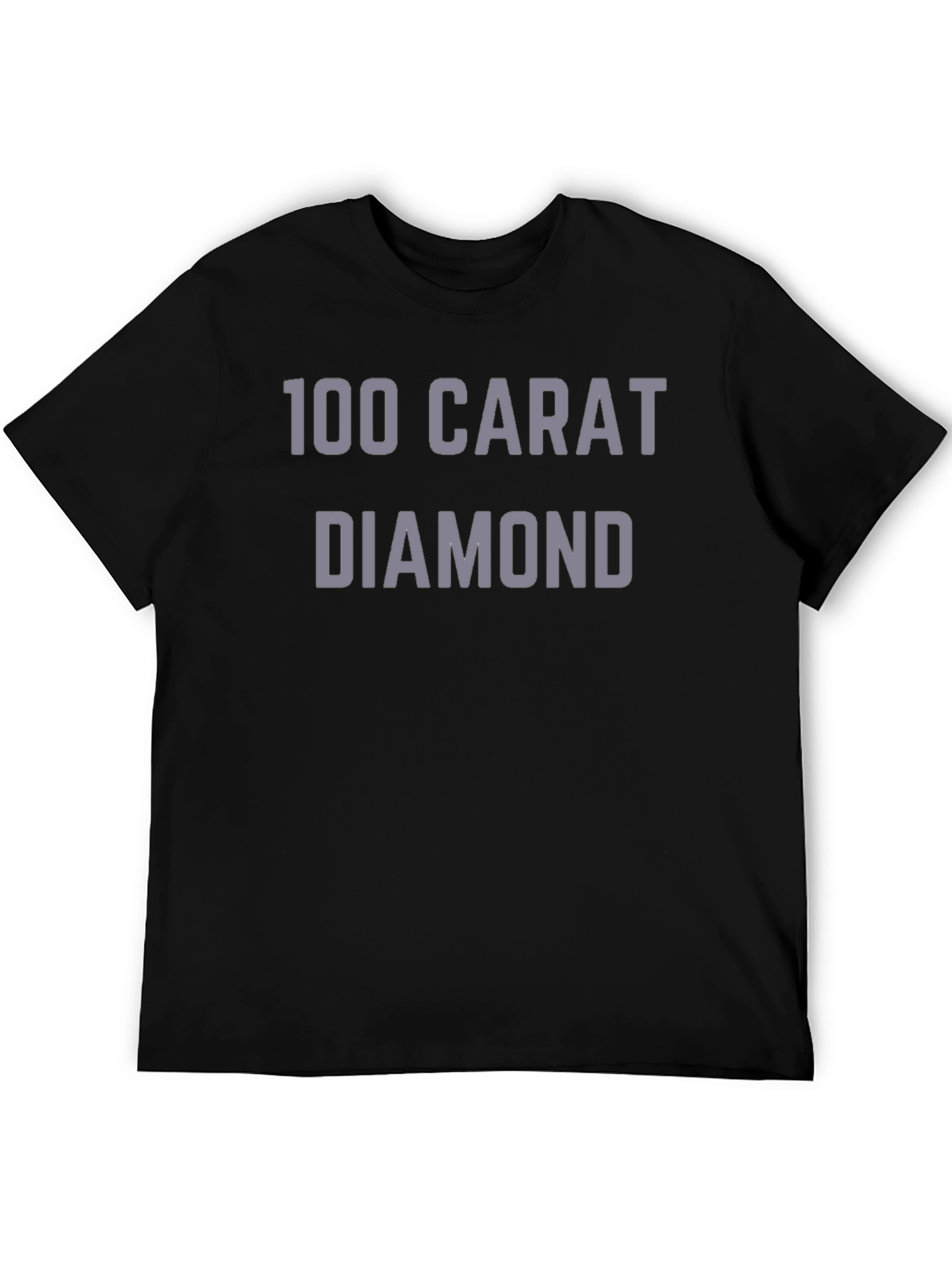 100 Carat Diamond T-Shirt - Stylish Graphic Tee
