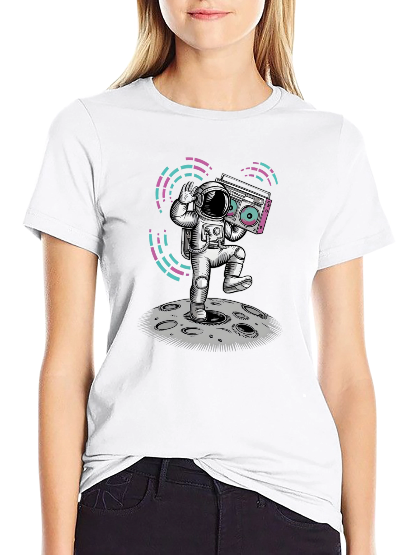Astronaut Moonwalk Tee