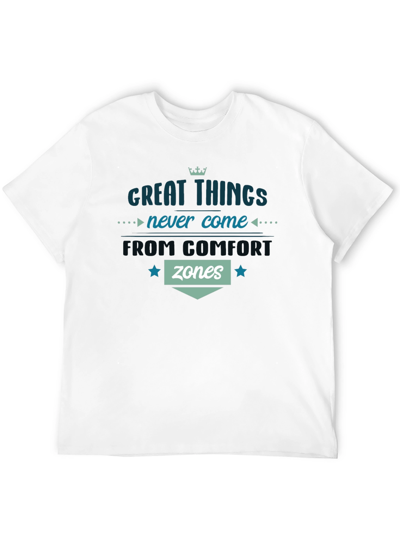 Comfort Zone T-Shirt - Motivational Graphic Tee