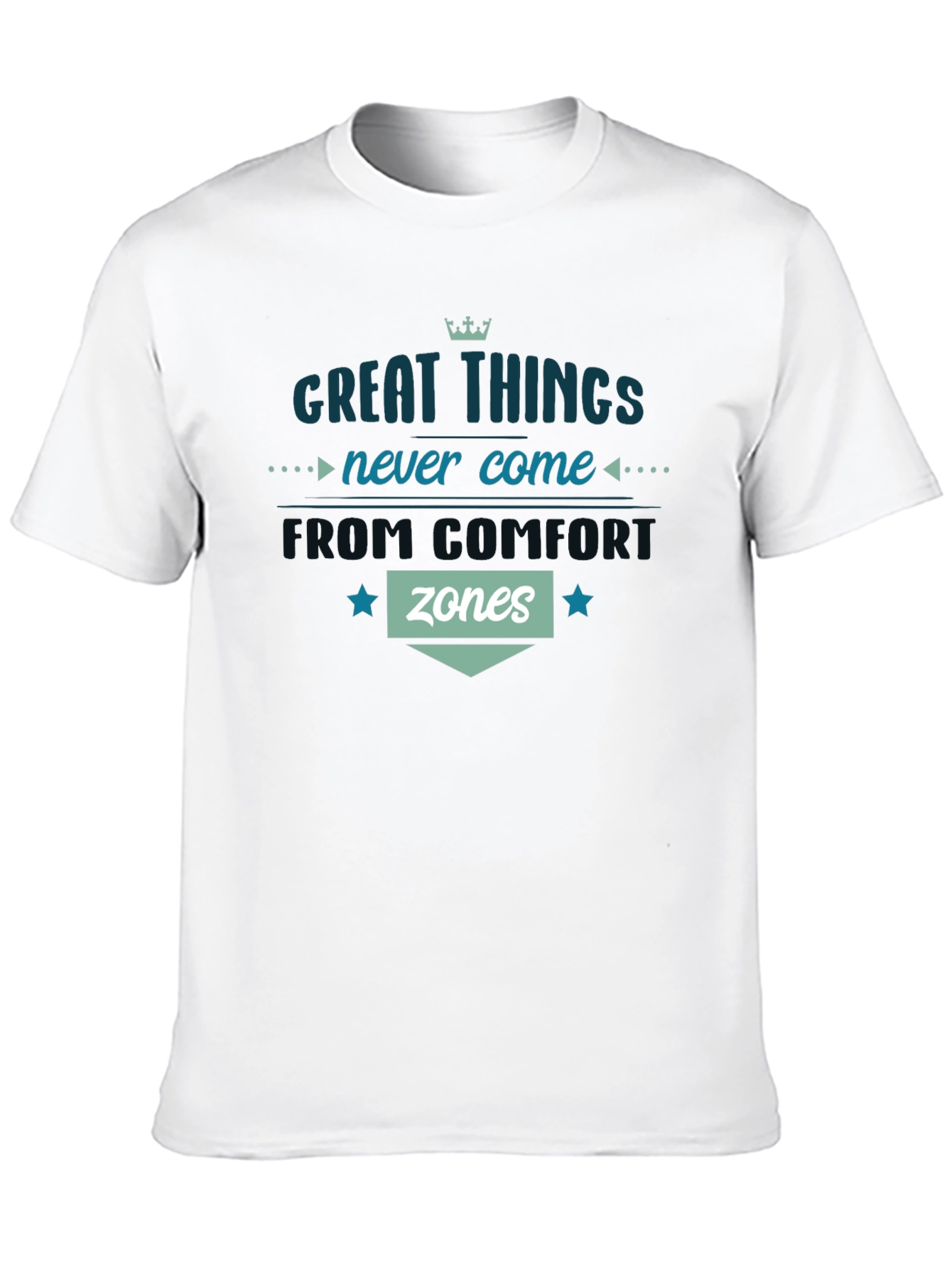 Comfort Zone T-Shirt - Motivational Graphic Tee