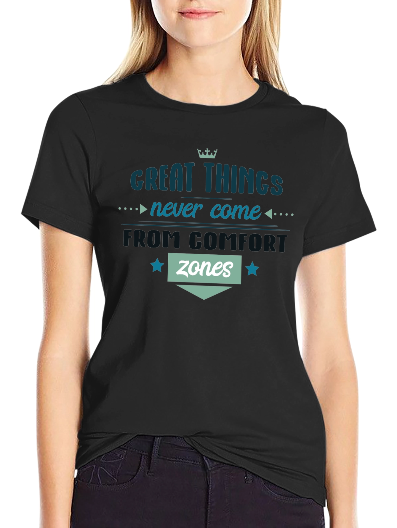 Comfort Zone T-Shirt - Motivational Graphic Tee