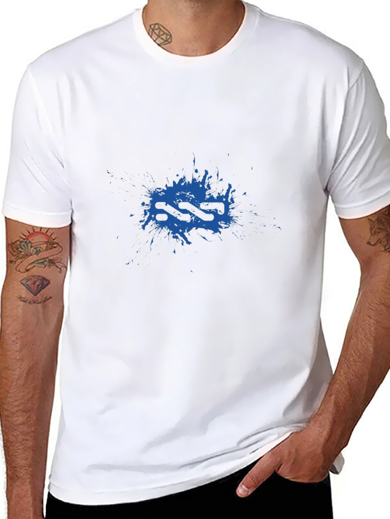 Abstract Graphic Tee - Modern Style