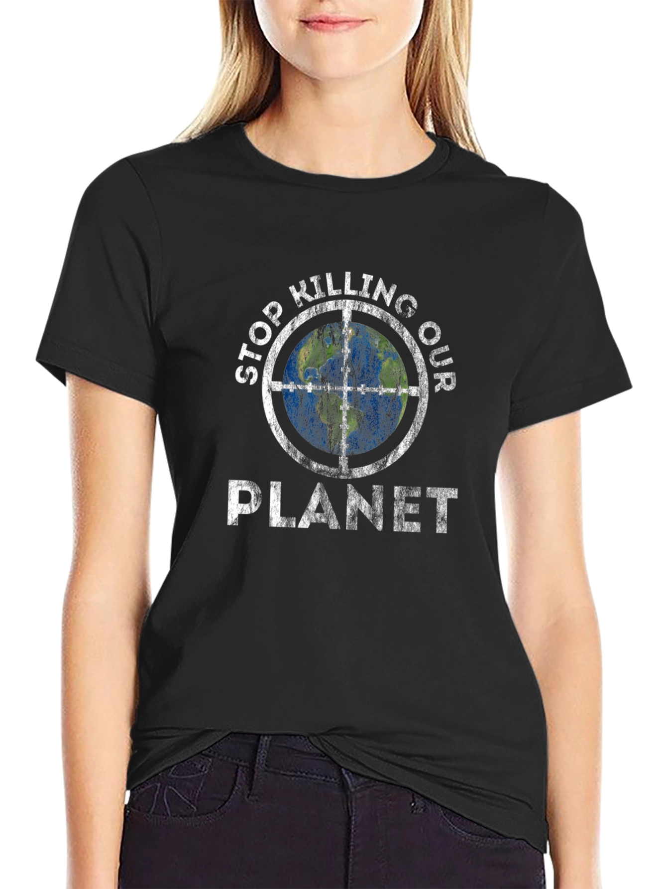 Stop Killing Our Planet T-Shirt Earth Day Tee
