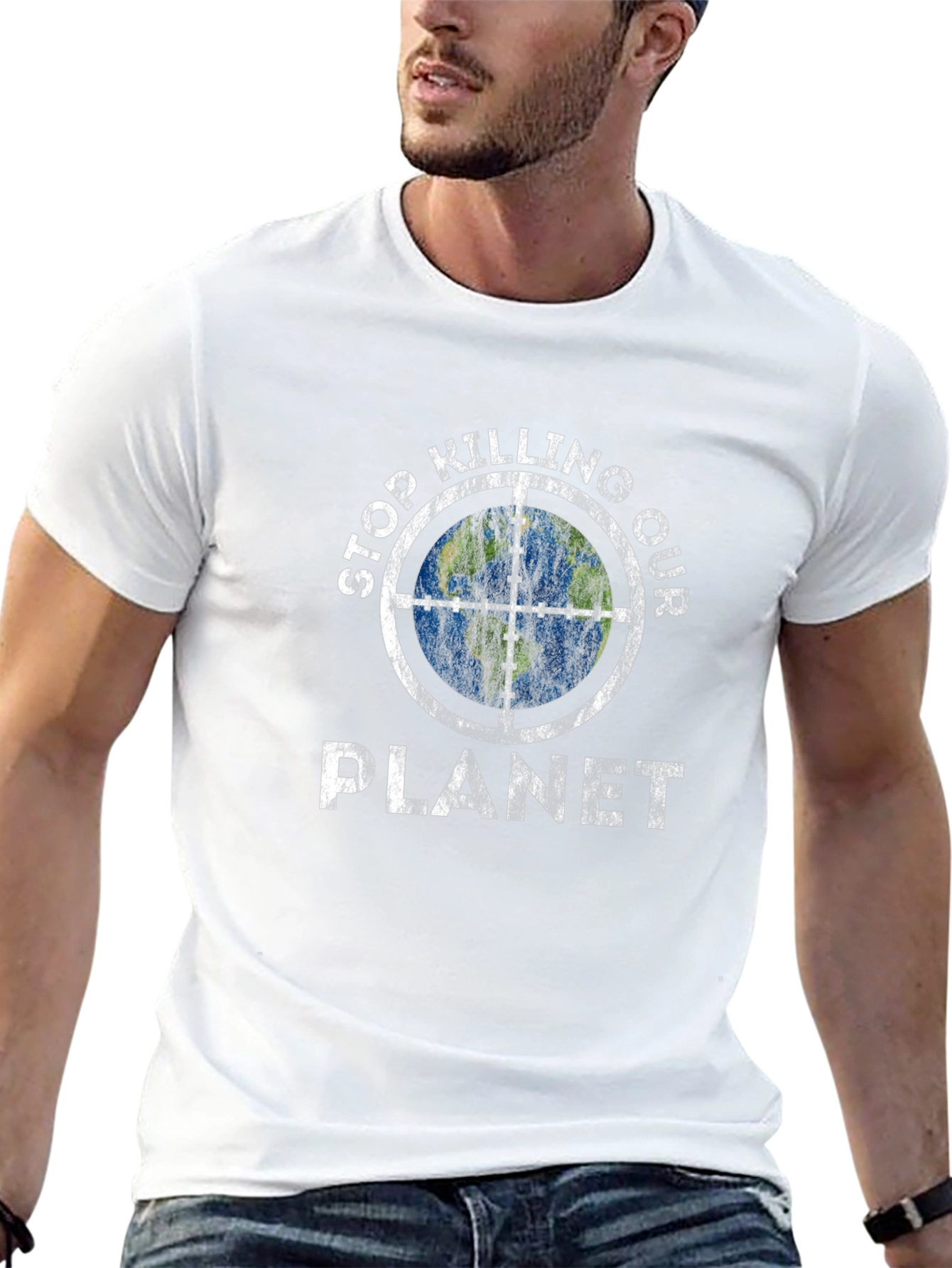 Stop Killing Our Planet T-Shirt Earth Day Tee