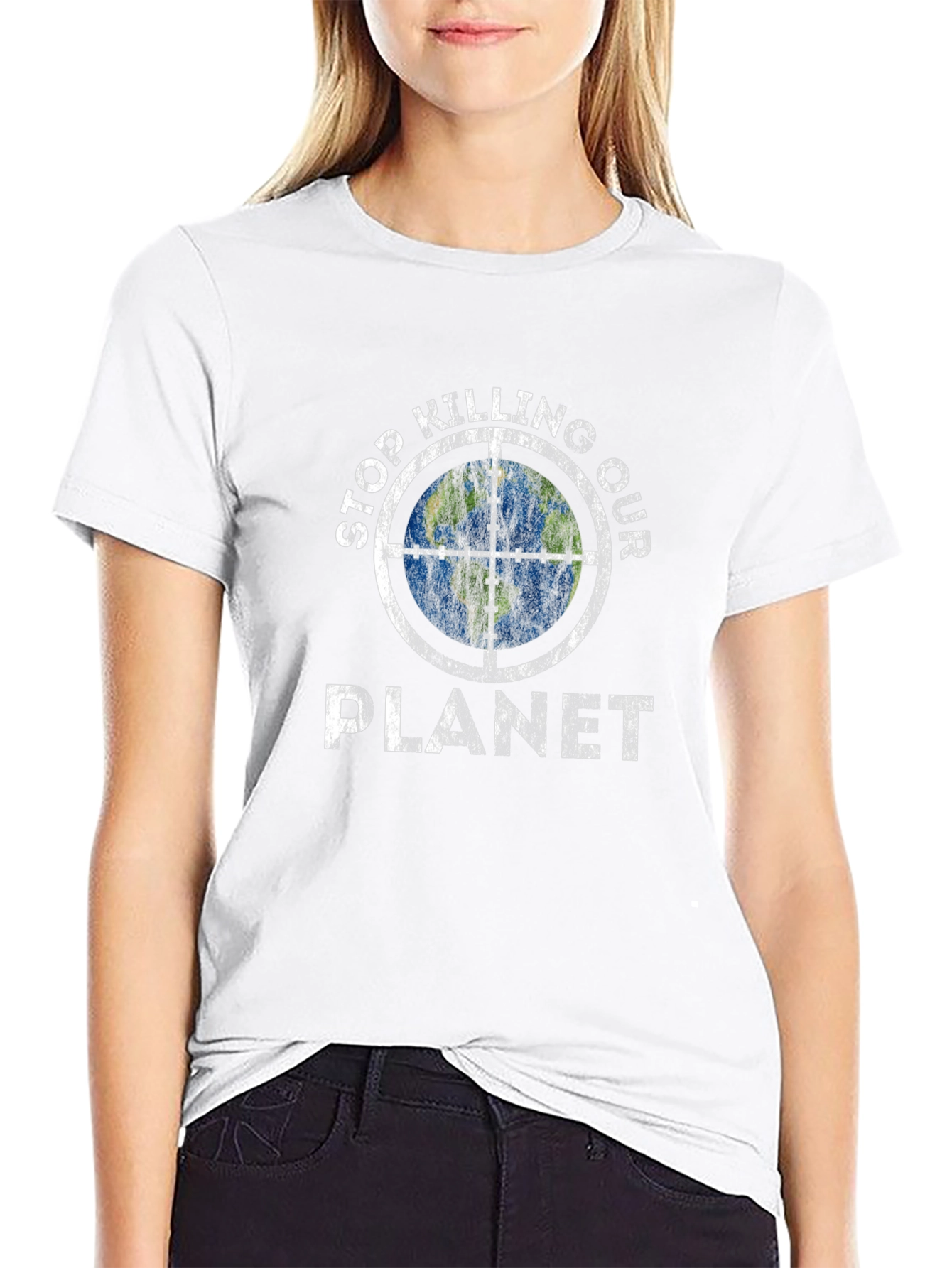 Stop Killing Our Planet T-Shirt Earth Day Tee