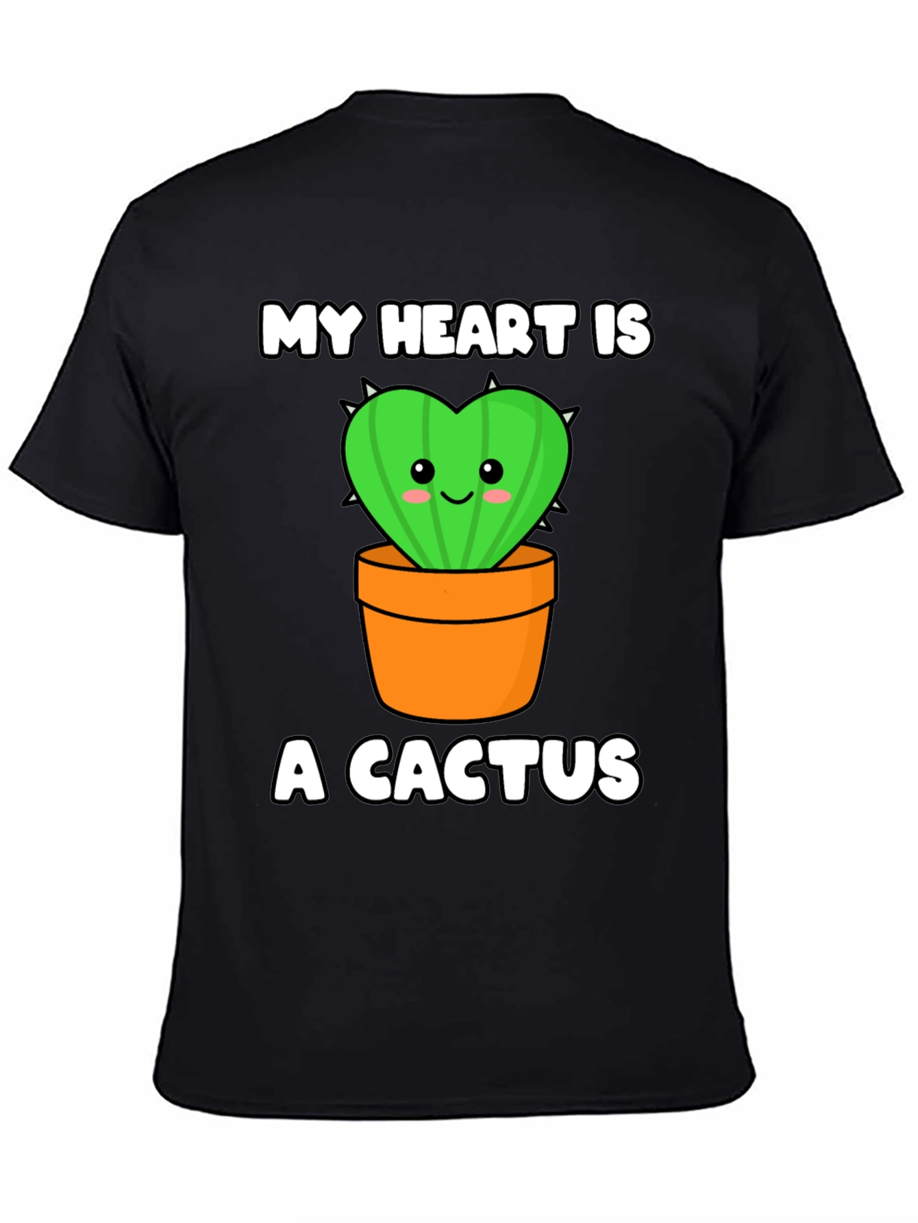 My Heart is a Cactus Graphic Tee