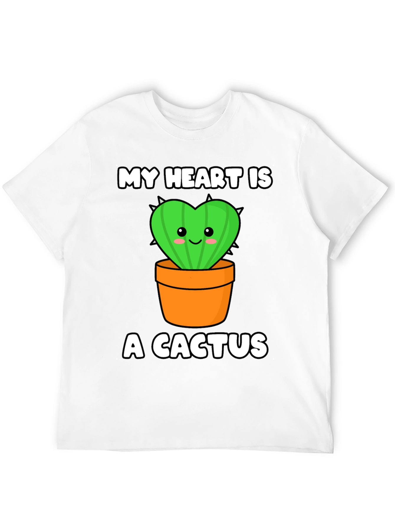 My Heart is a Cactus Graphic Tee