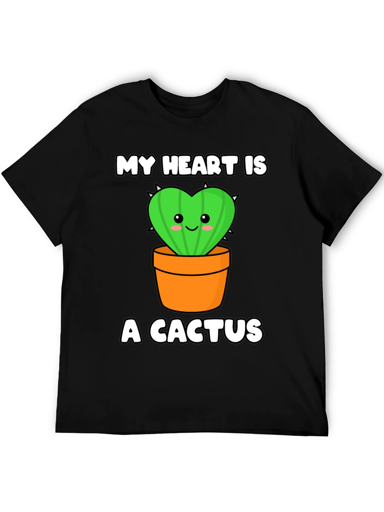 My Heart is a Cactus Graphic Tee
