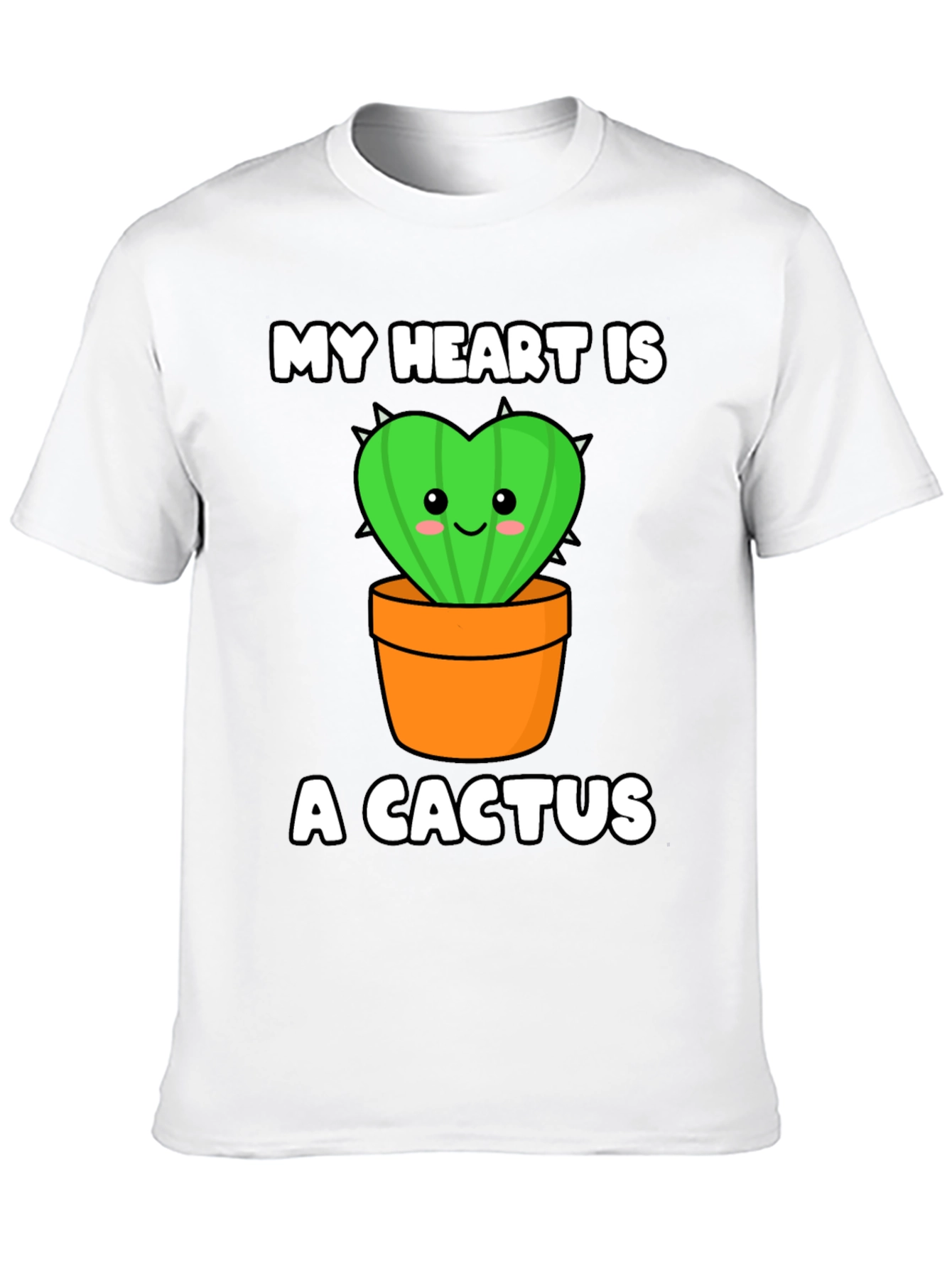 My Heart is a Cactus Graphic Tee