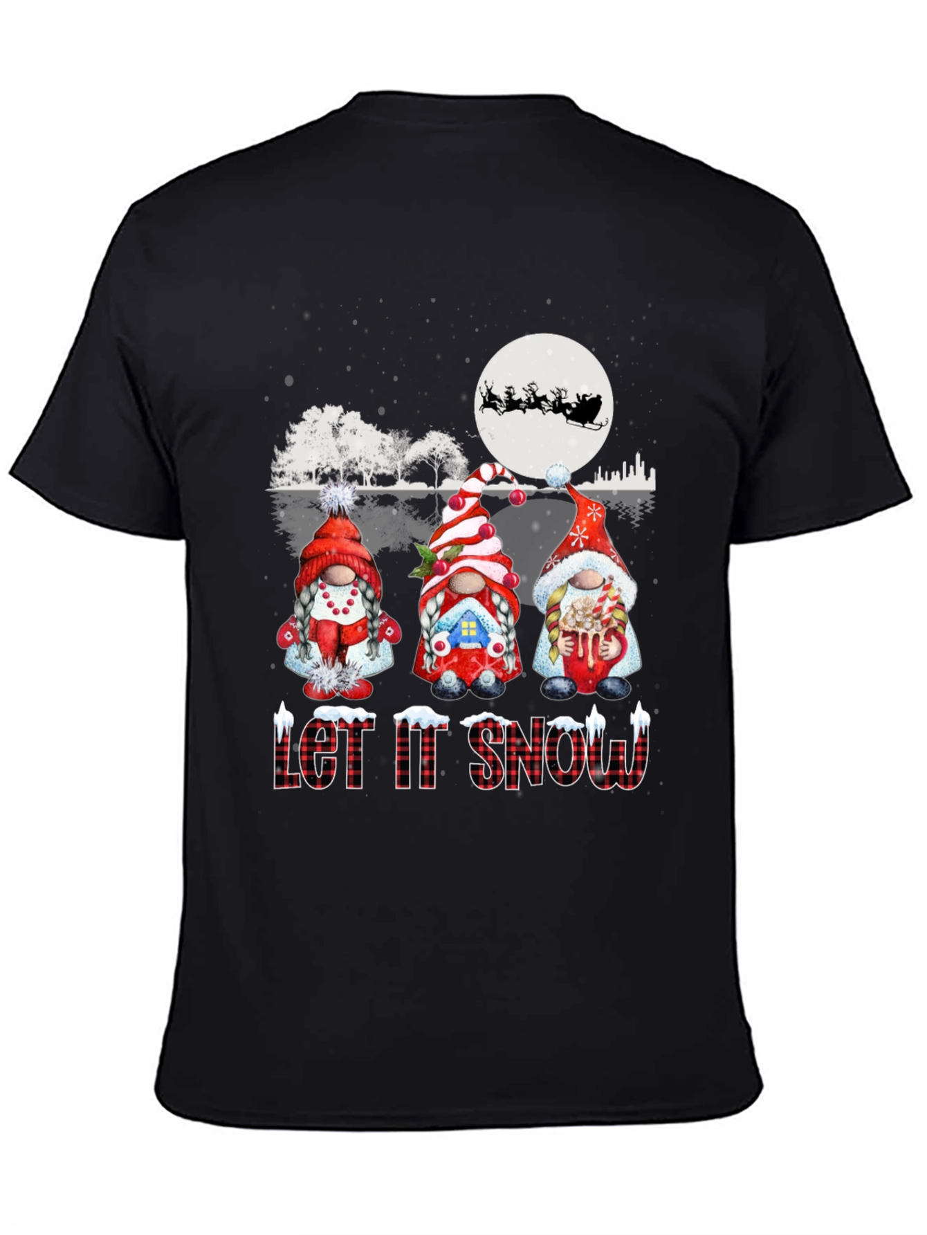 Holiday Gnomes T-Shirt - Let it Snow