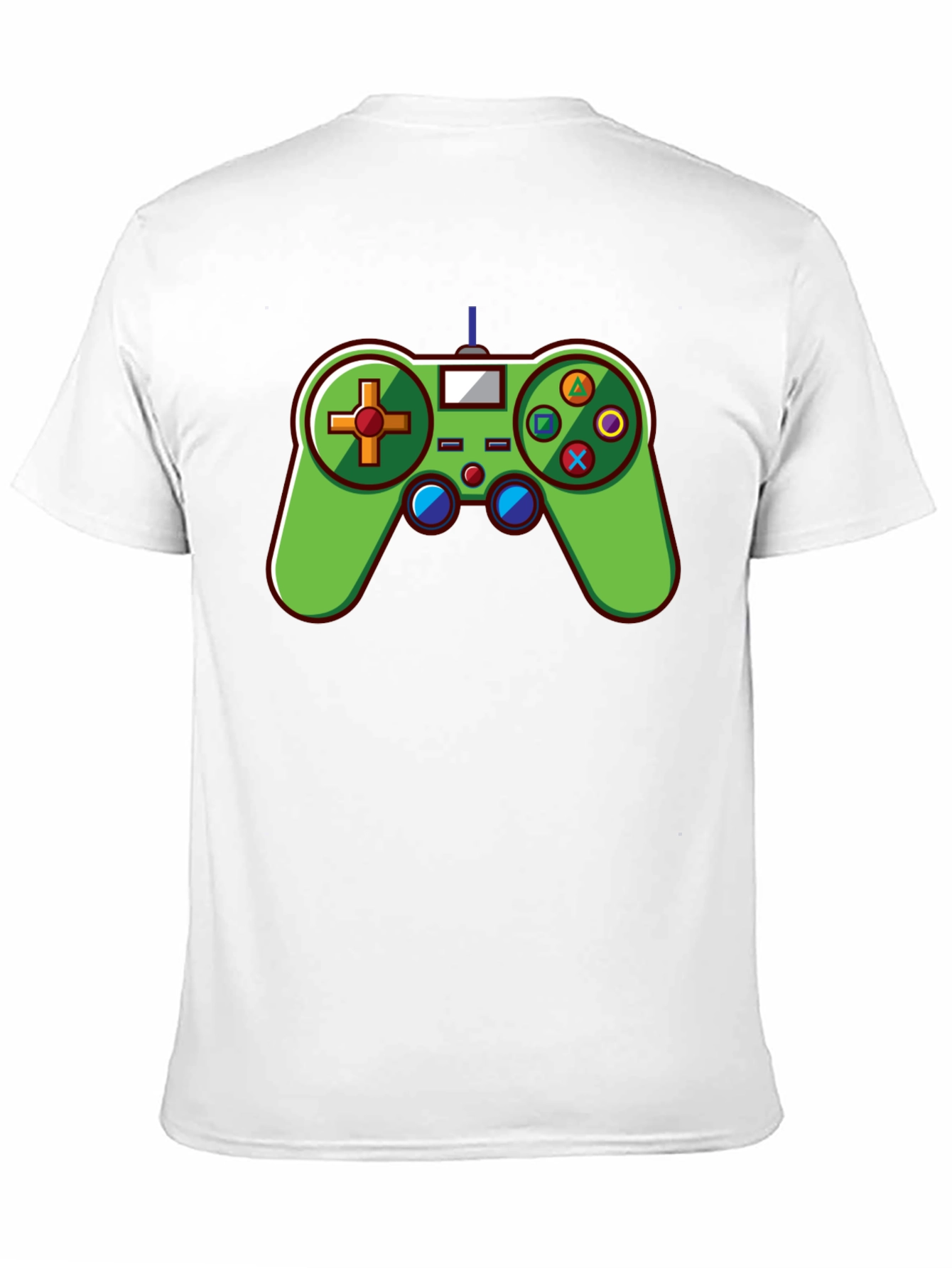 Retro Gamer T-Shirt - Green Console Design