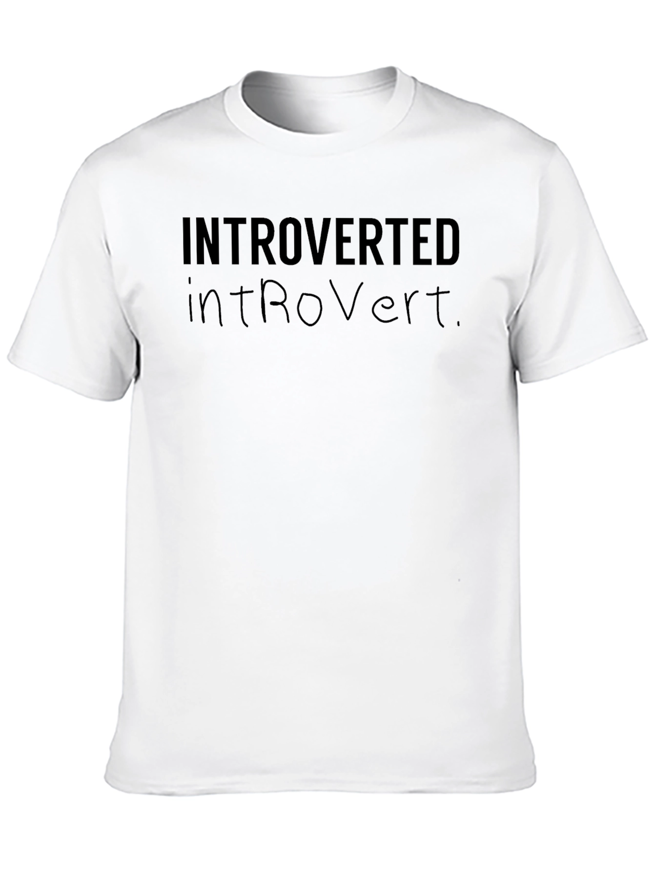 Introverted Humor Graphic Tee