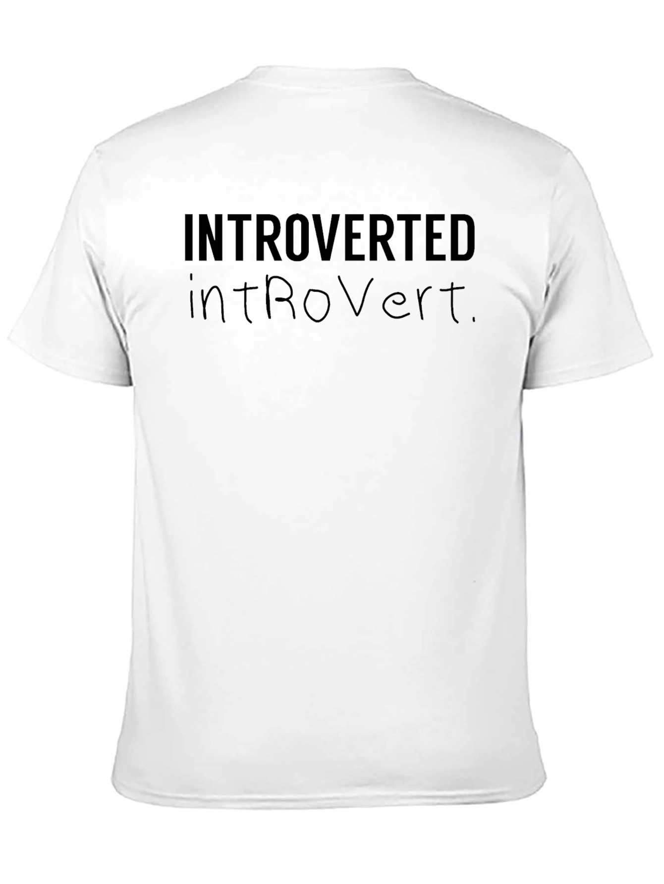 Introverted Humor Graphic Tee