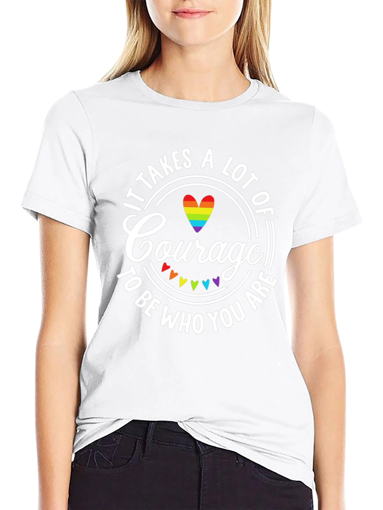 Courage LGBTQ+ Pride T-Shirt