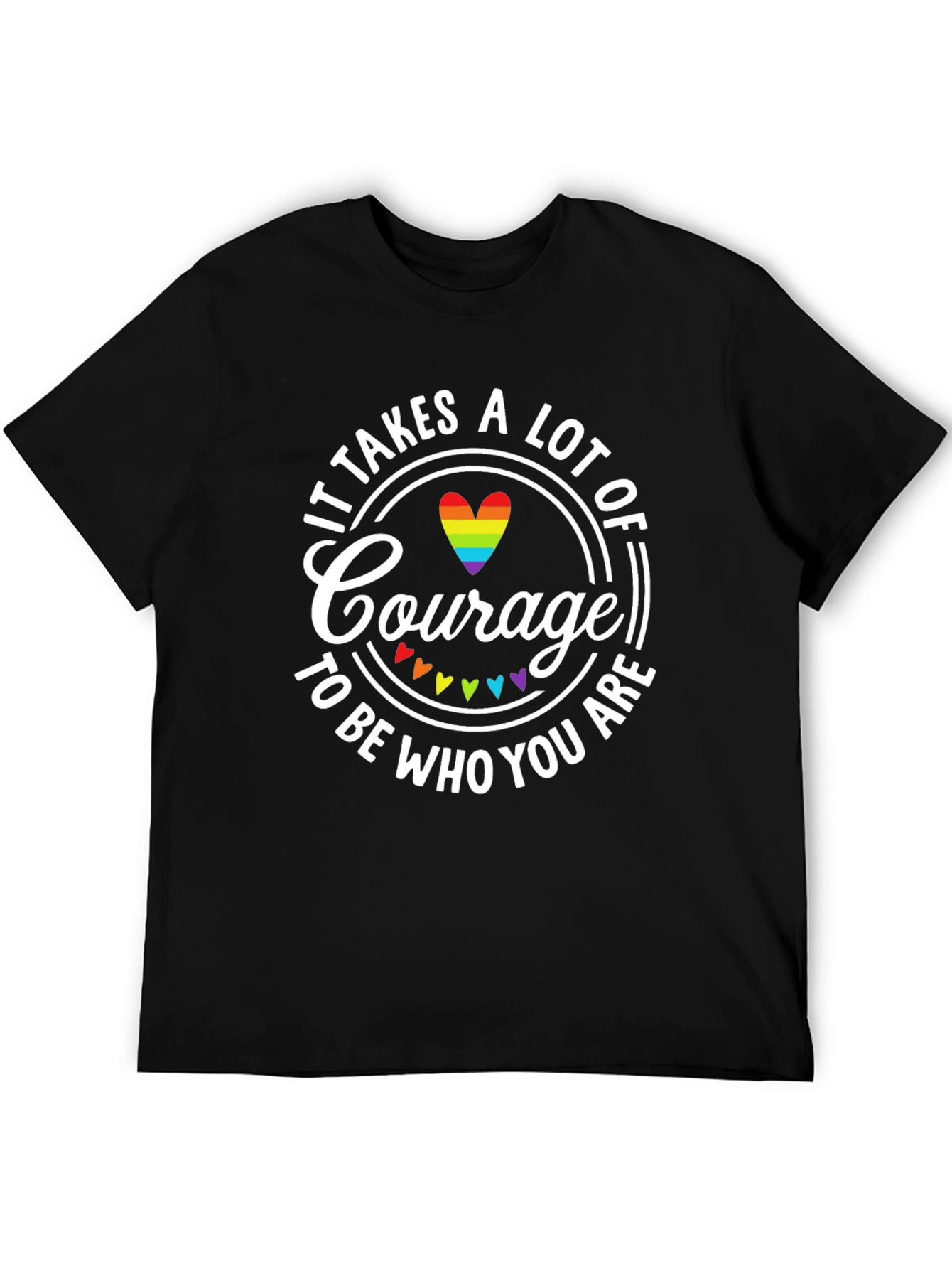Courage LGBTQ+ Pride T-Shirt