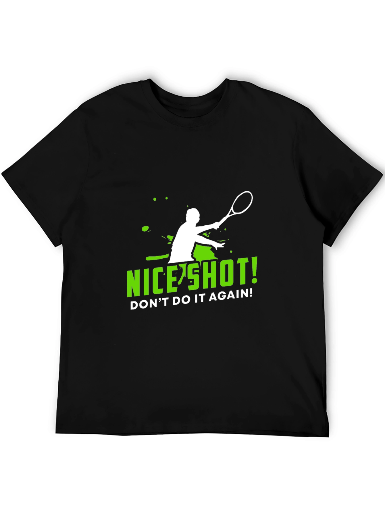 Funny Tennis T-Shirt - Nice Shot!