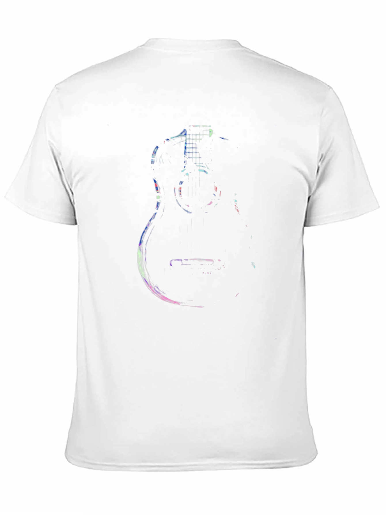 Guitar Graphic Black Tee - Music Lovers Essential