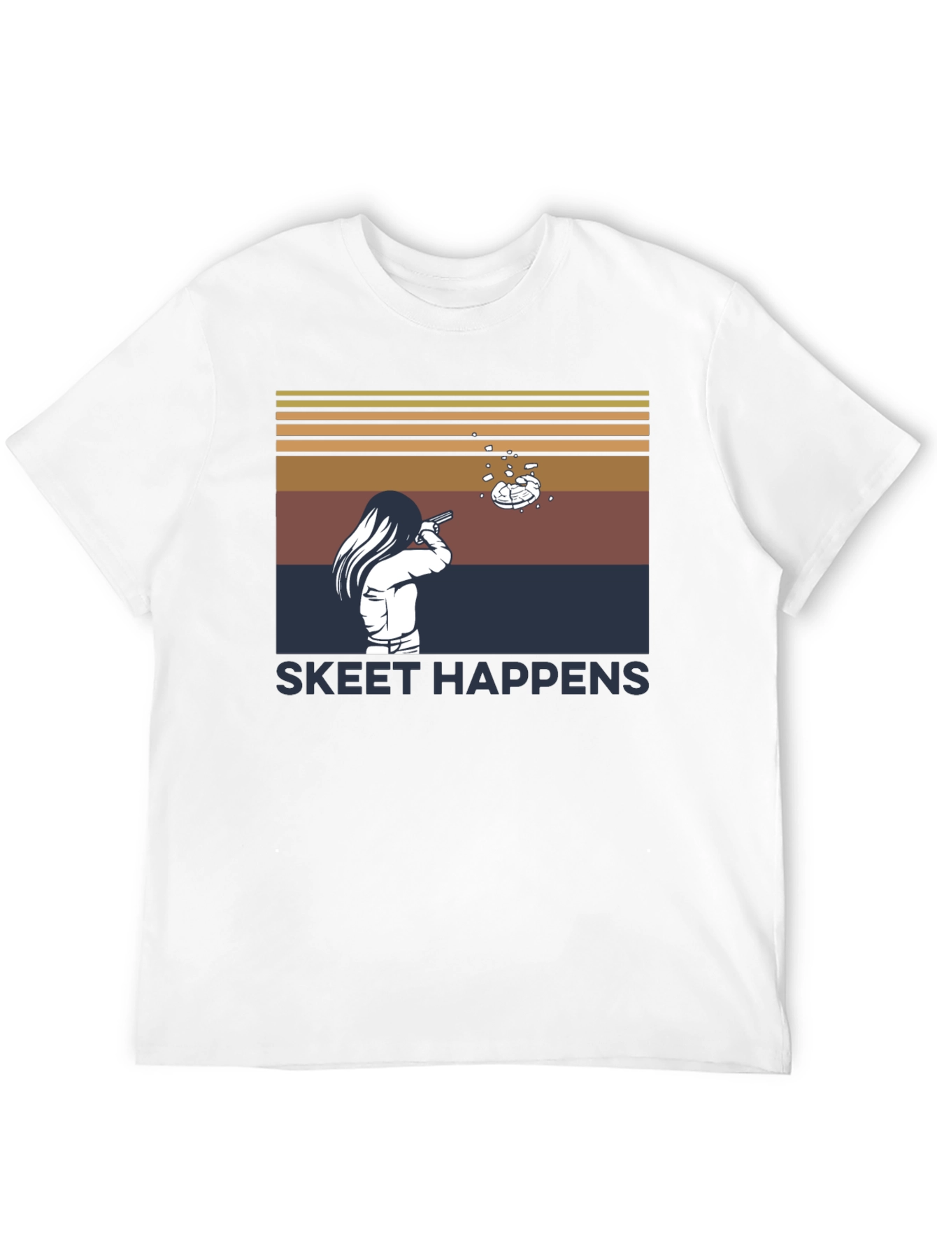 Skeet Happens T-Shirt - Clay Target Shooting Tee