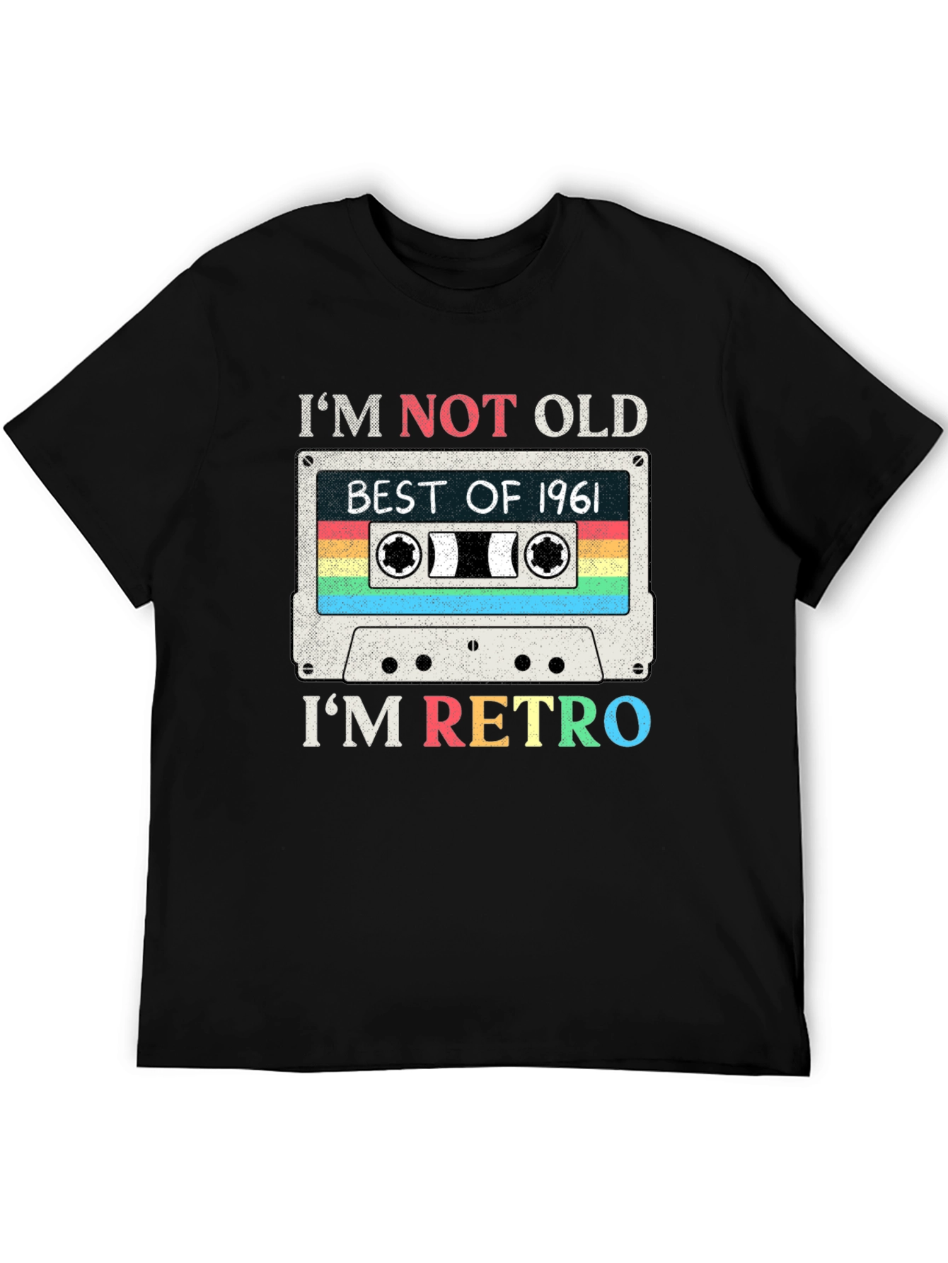 Retro 1961 Cassette Tape T-Shirt