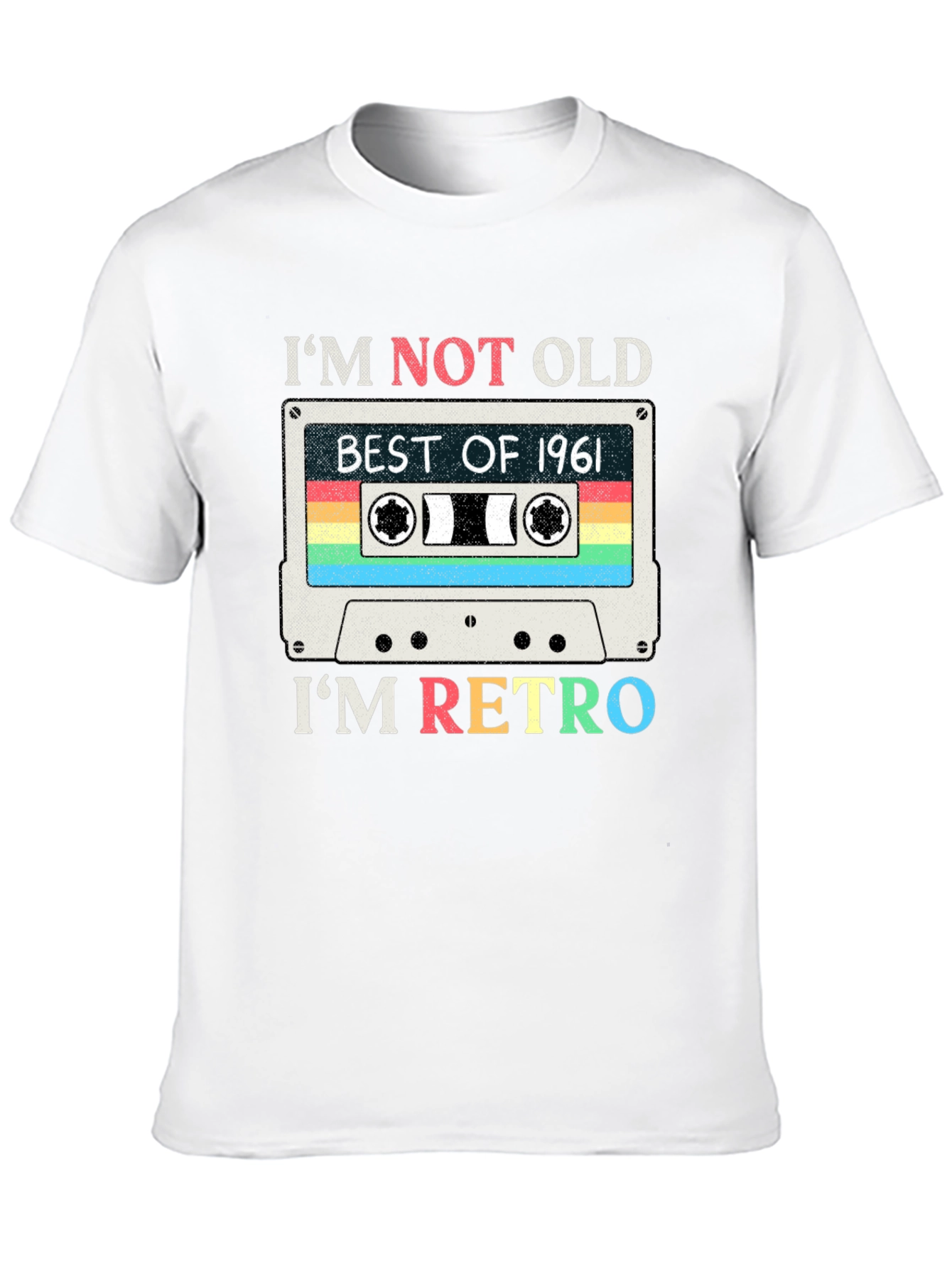 Retro 1961 Cassette Tape T-Shirt