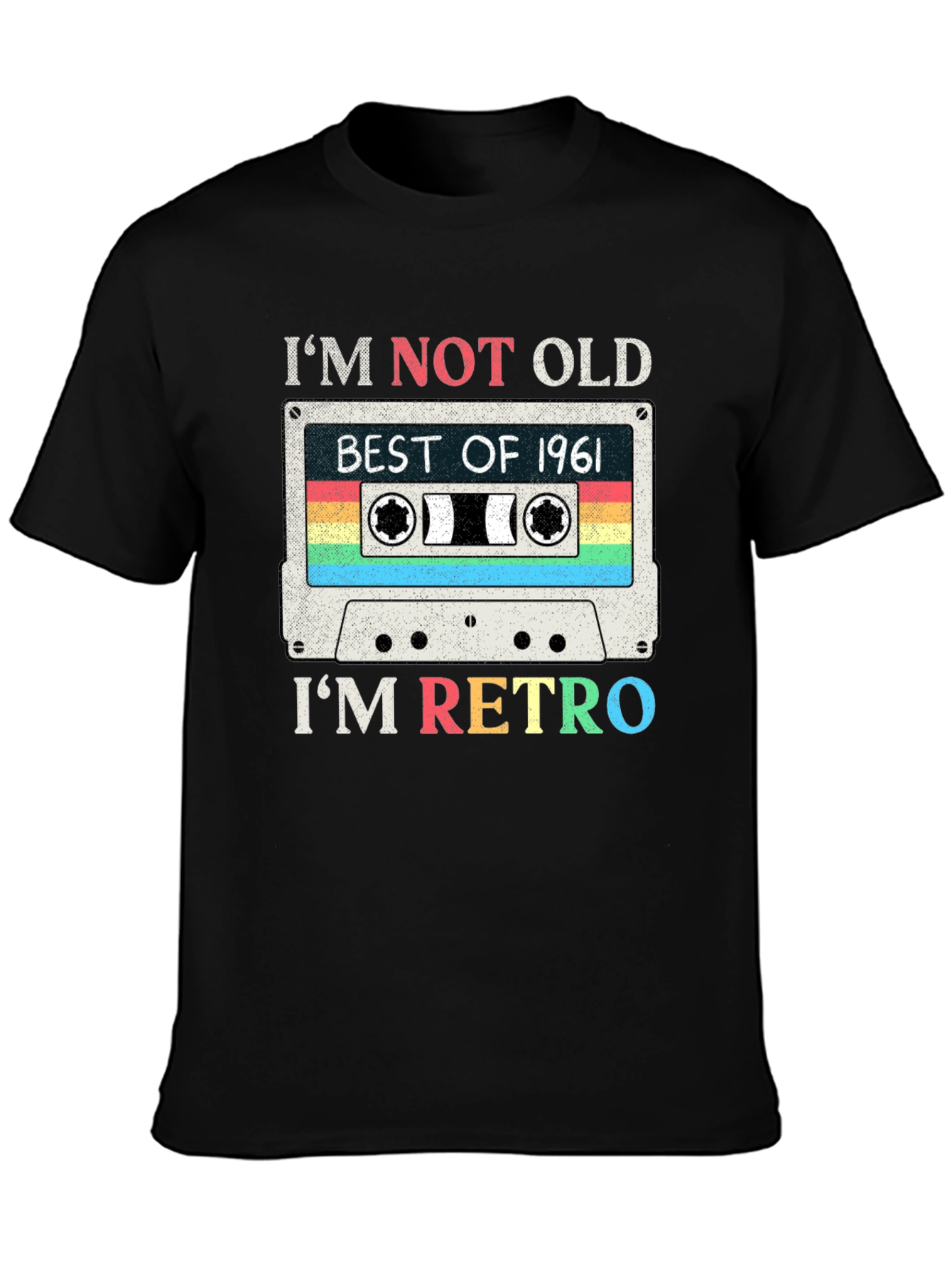 Retro 1961 Cassette Tape T-Shirt