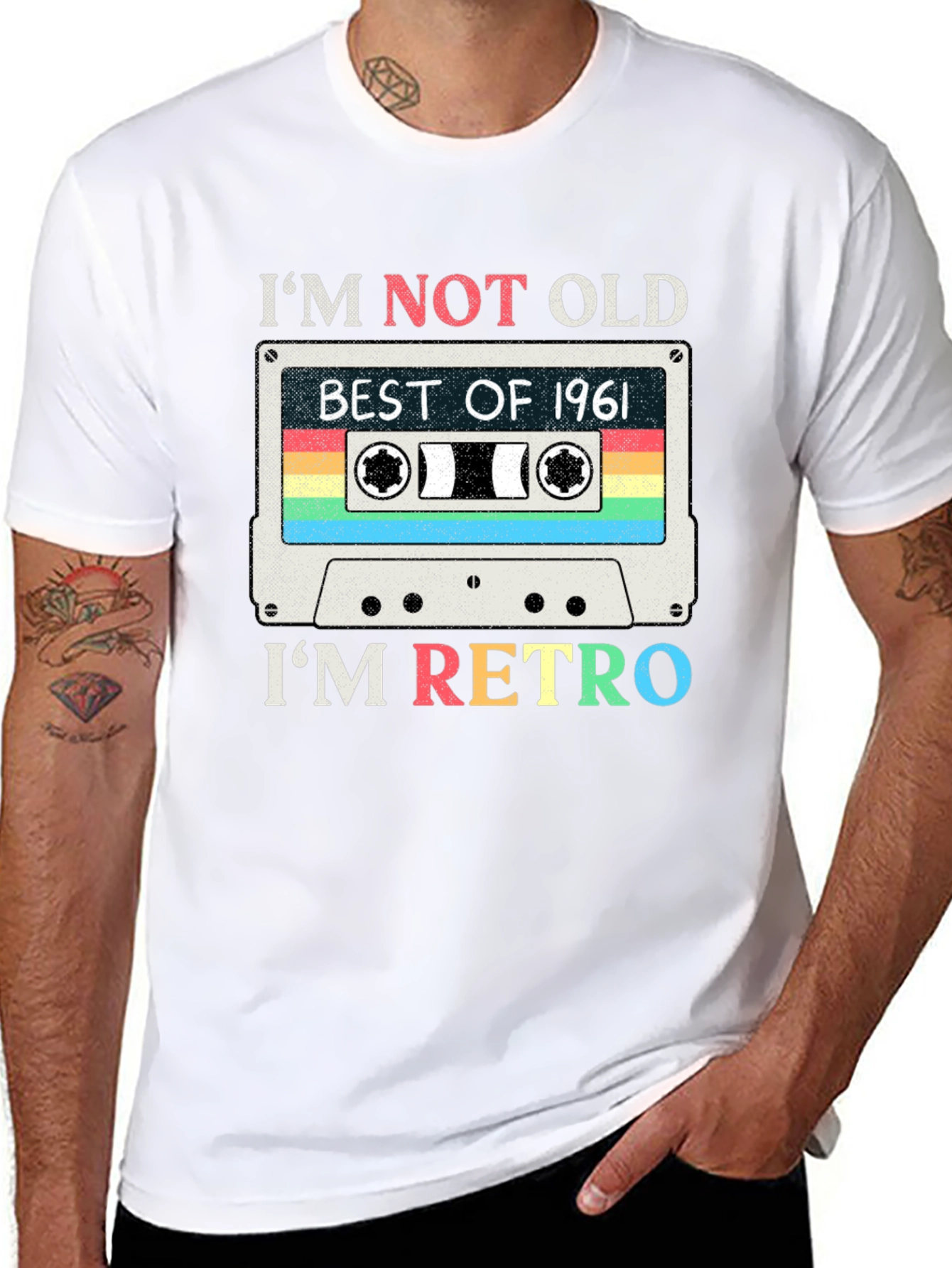 Retro 1961 Cassette Tape T-Shirt