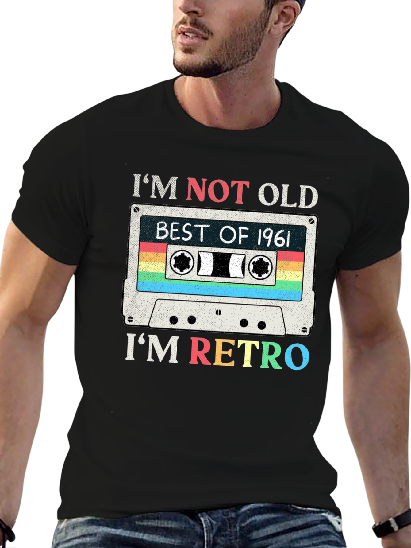 Retro 1961 Cassette Tape T-Shirt