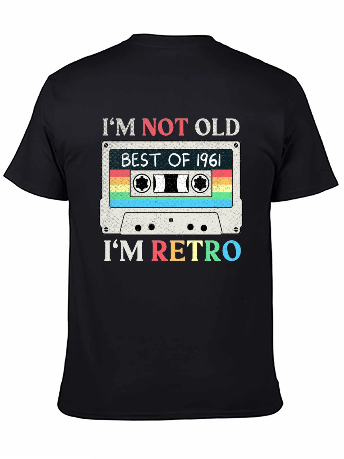 Retro 1961 Cassette Tape T-Shirt