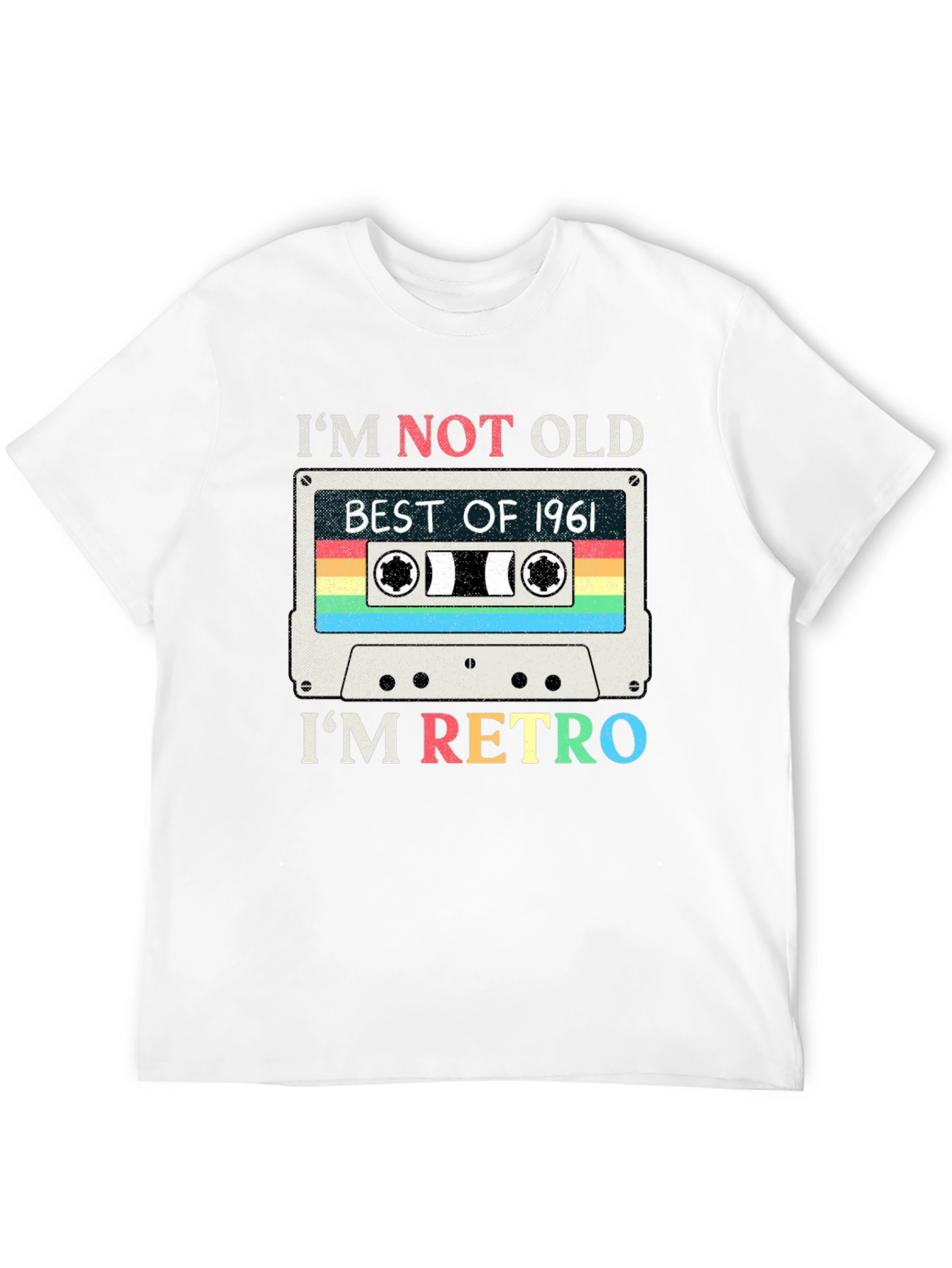 Retro 1961 Cassette Tape T-Shirt