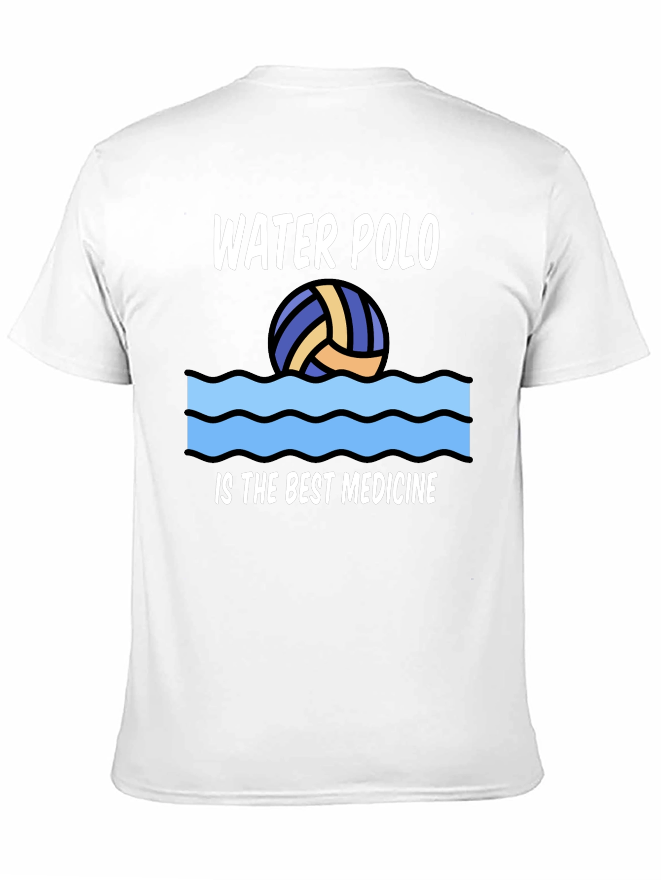 Water Polo Best Medicine Graphic T-Shirt
