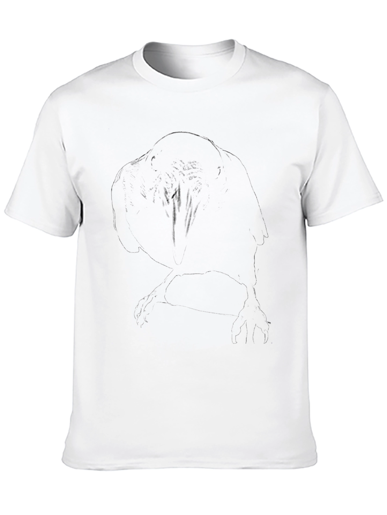 Silhouette Graphic Tee - Mens Black T-Shirt