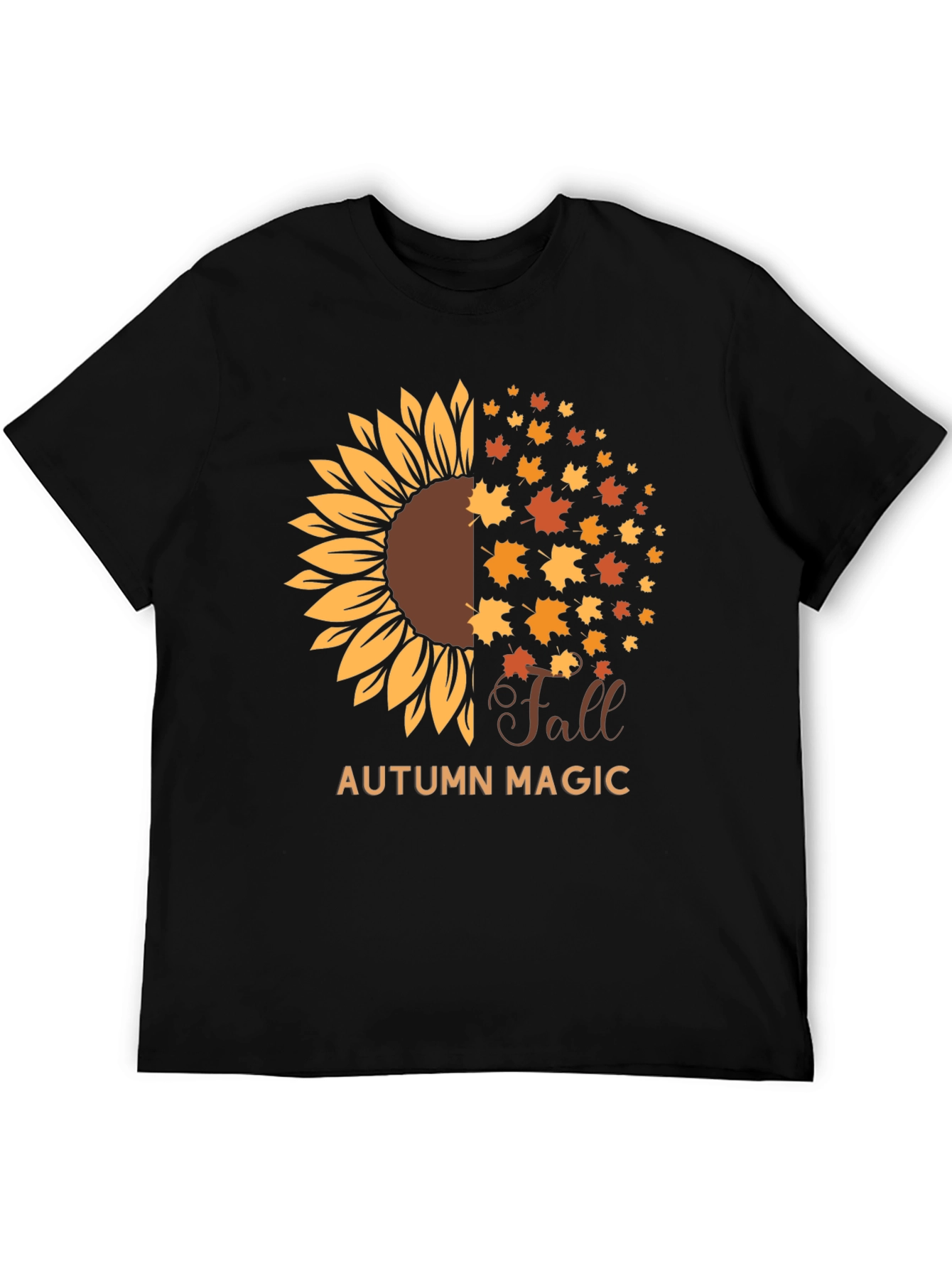 Autumn Magic Sunflower Graphic Tee