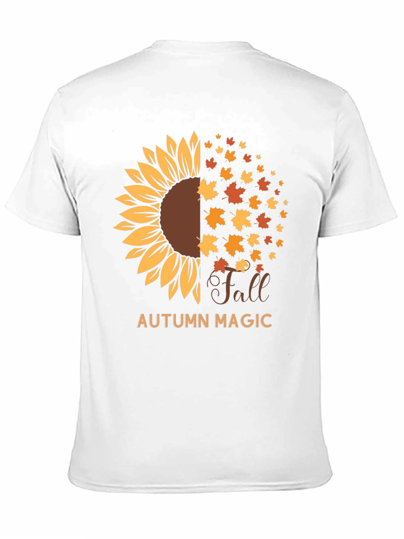 Autumn Magic Sunflower Graphic Tee