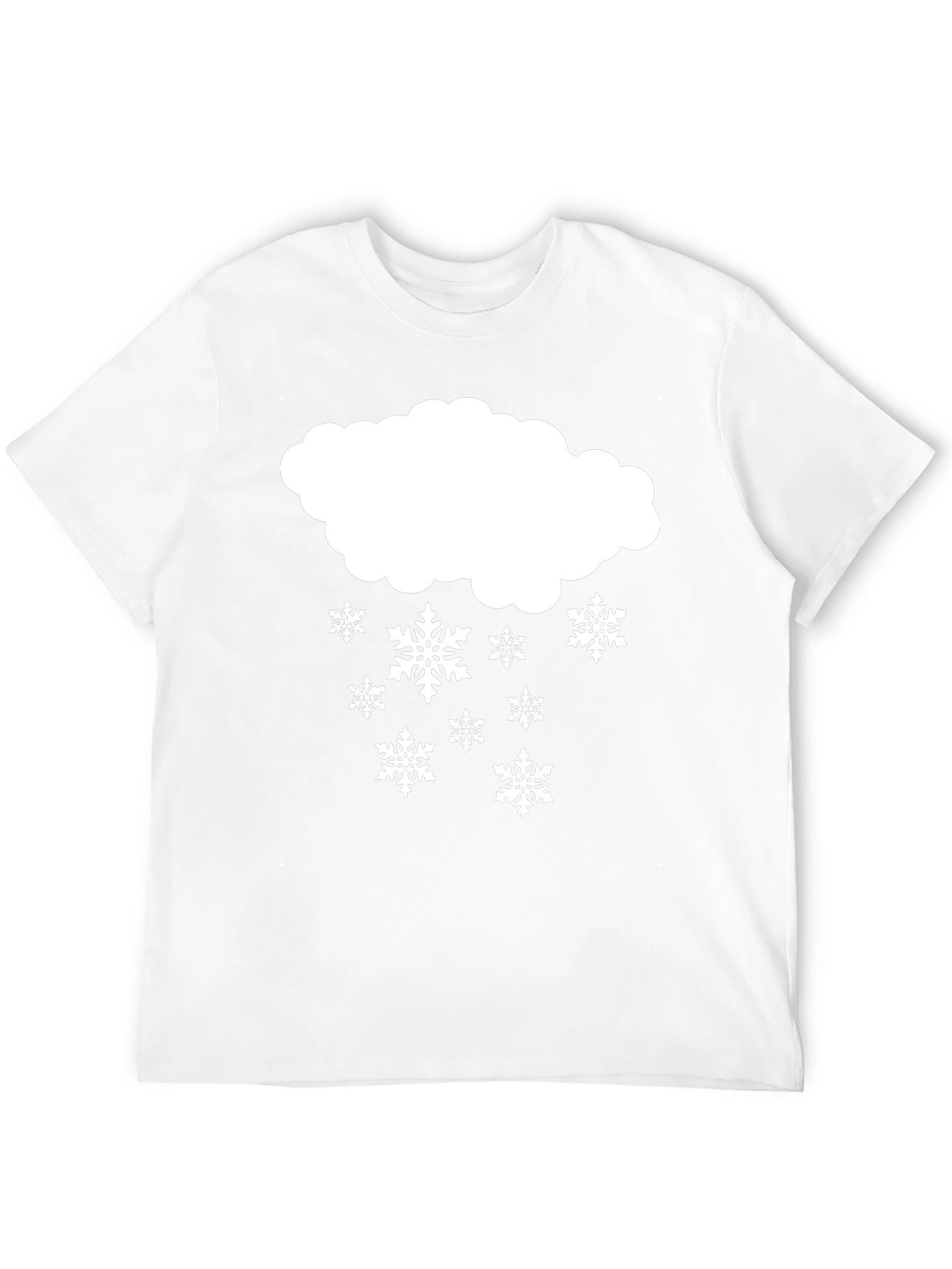 Snowy Weather Black Tee