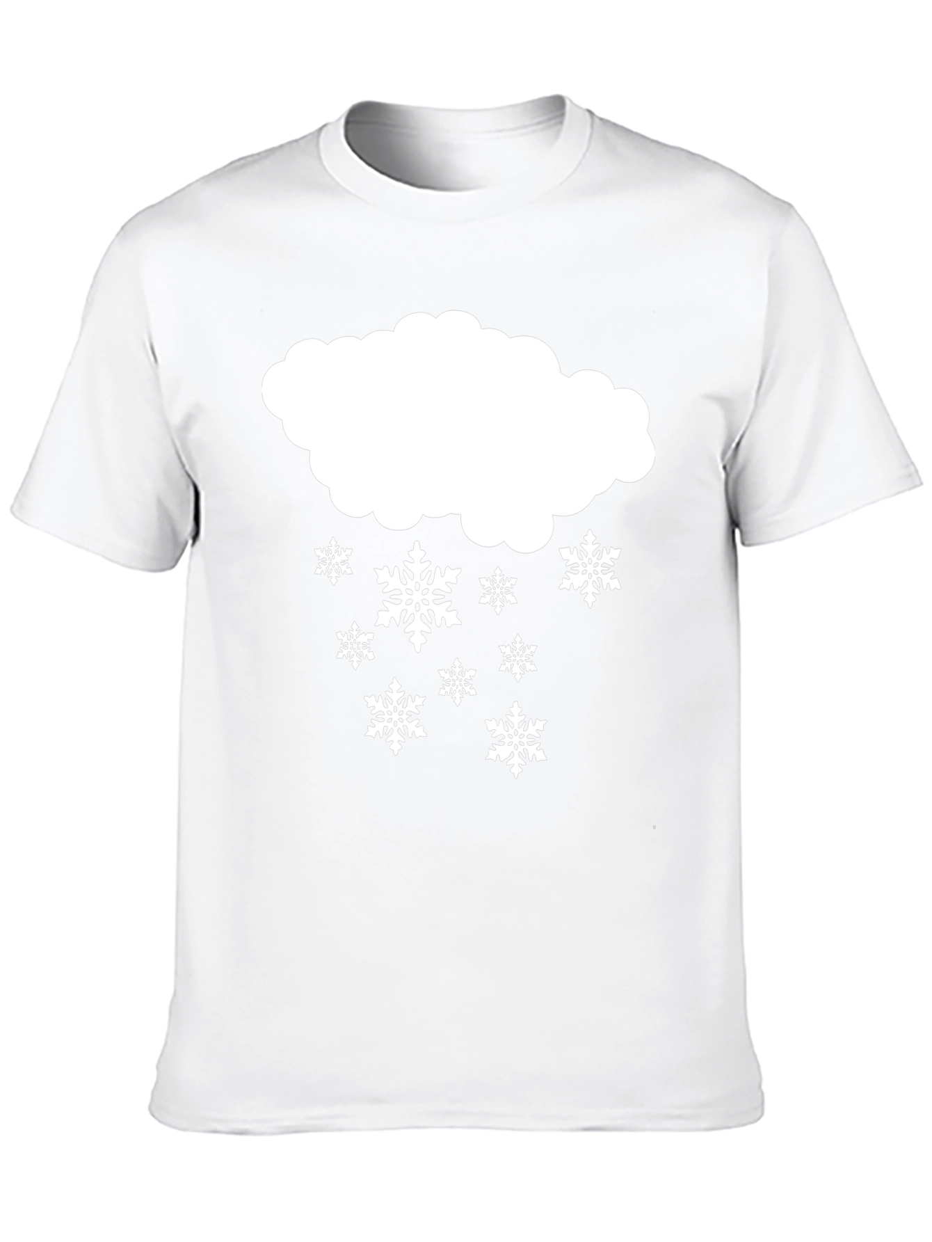 Snowy Weather Black Tee