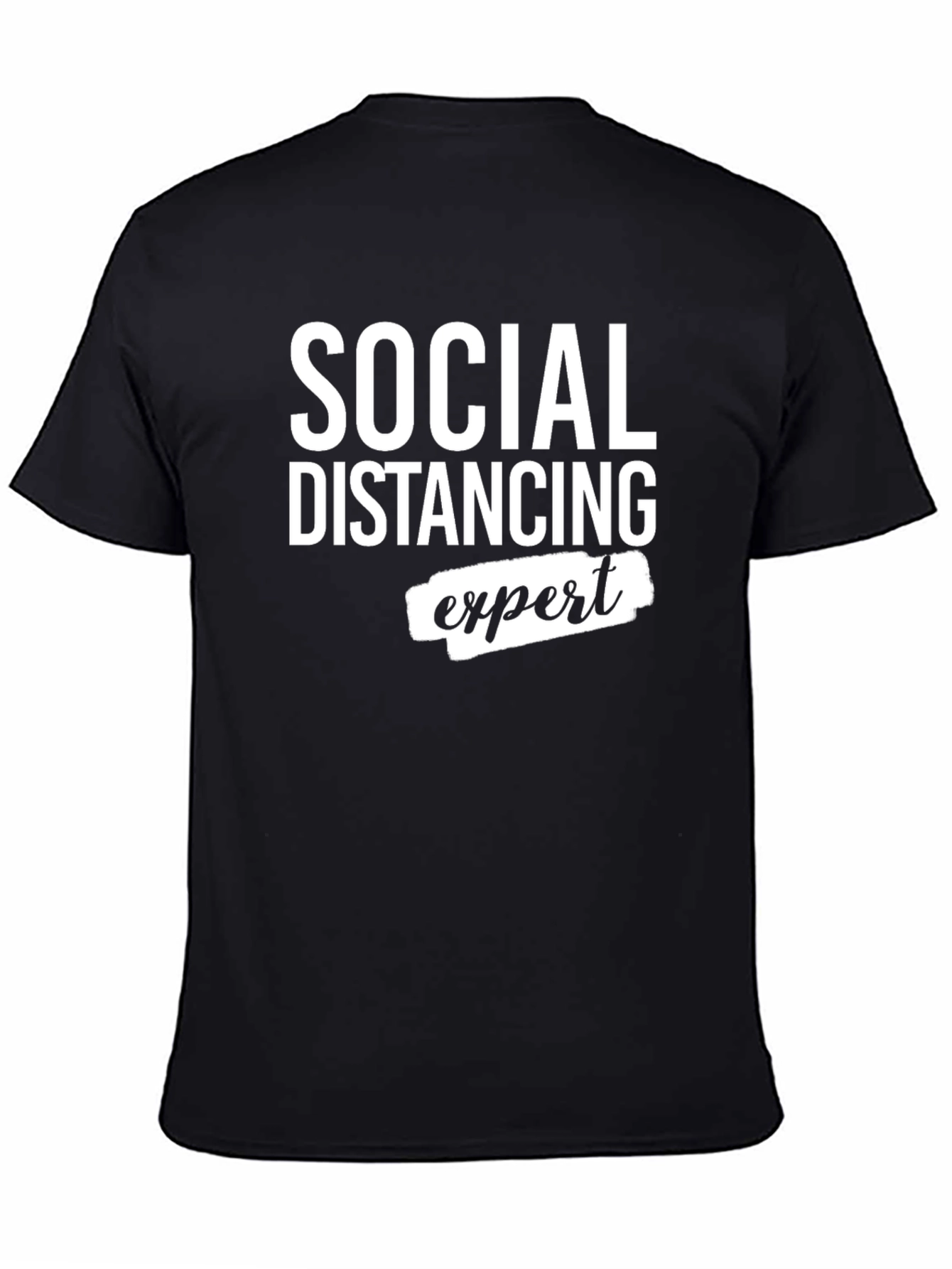 Social Distancing Expert Graphic T-Shirt