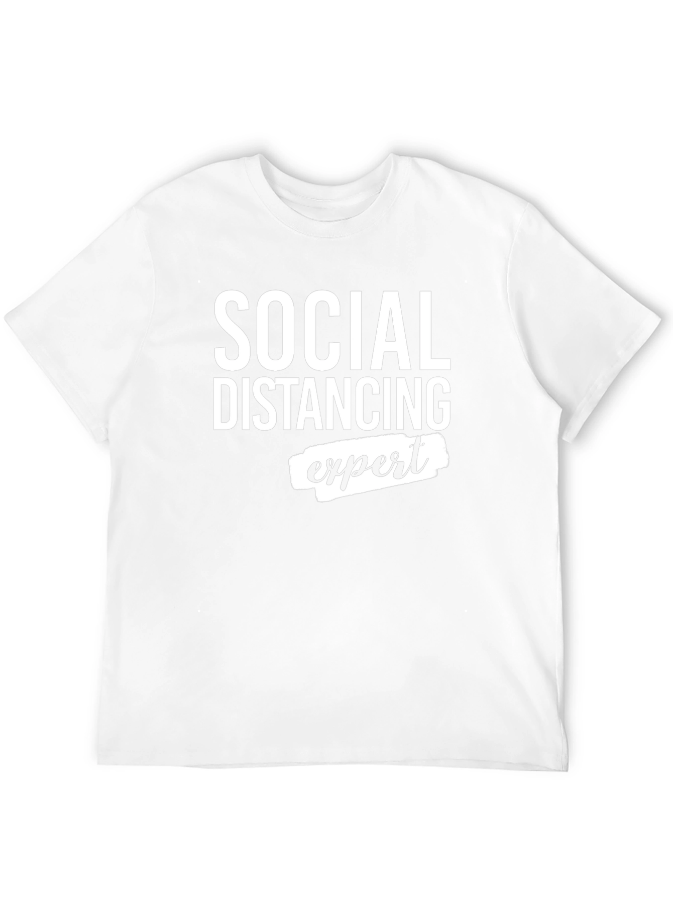Social Distancing Expert Graphic T-Shirt