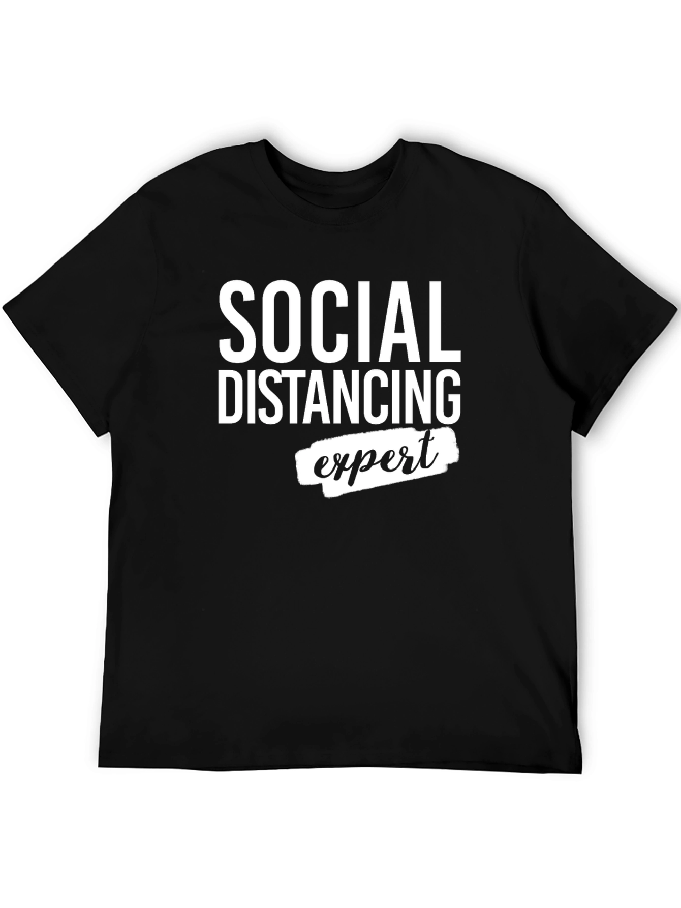 Social Distancing Expert Graphic T-Shirt