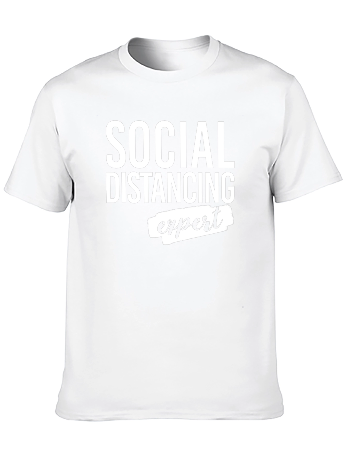Social Distancing Expert Graphic T-Shirt