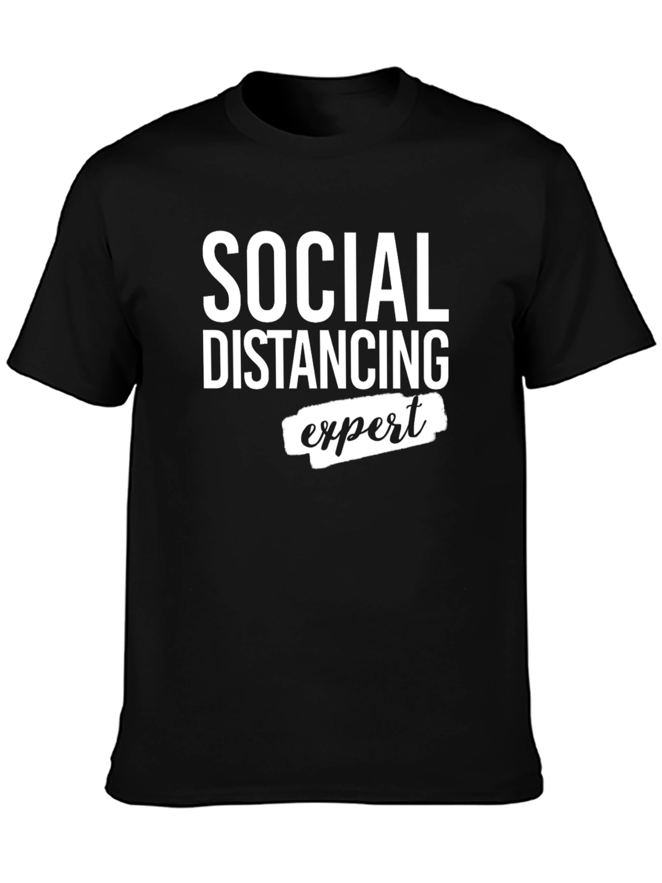Social Distancing Expert Graphic T-Shirt