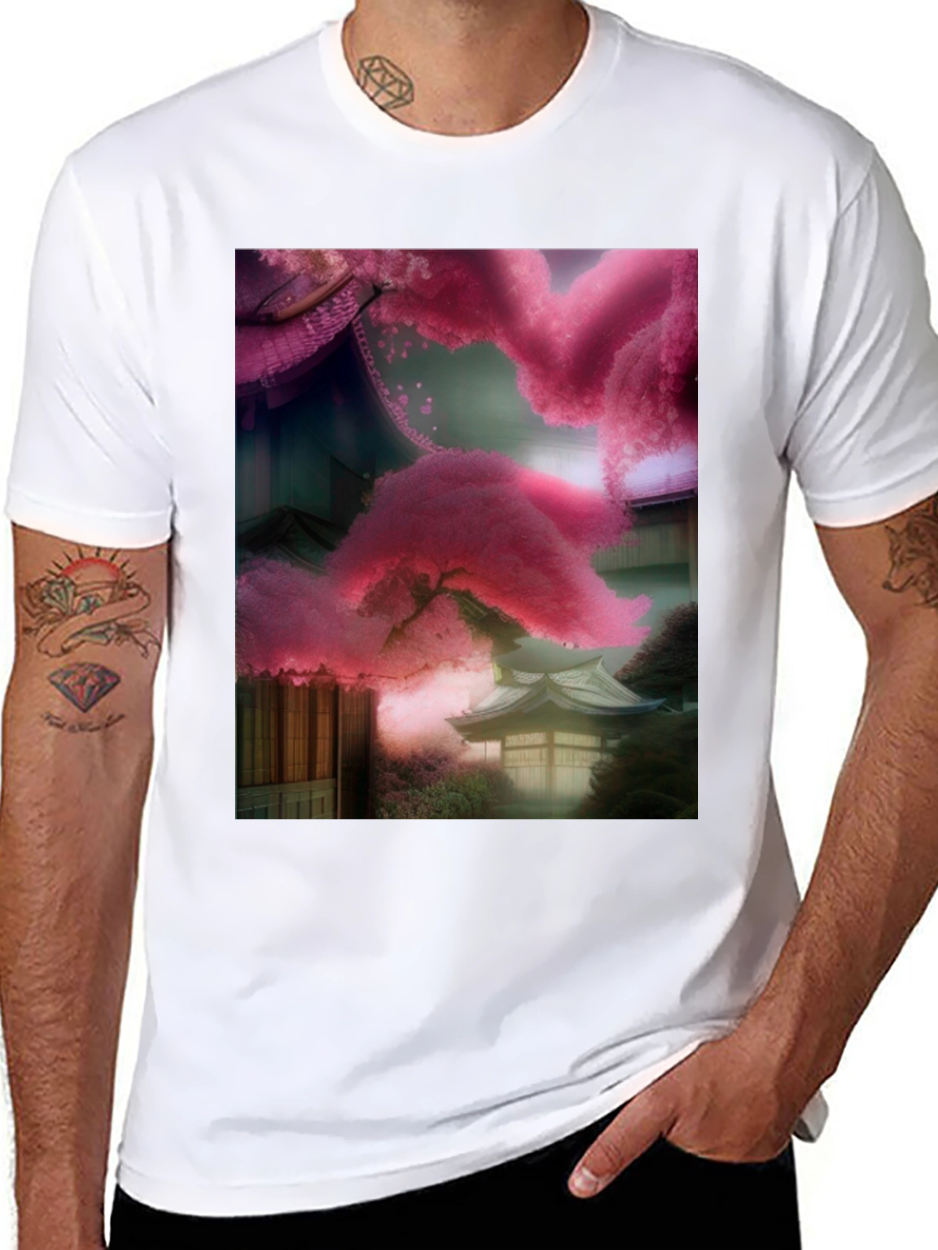 Japanese Cherry Blossom T-Shirt