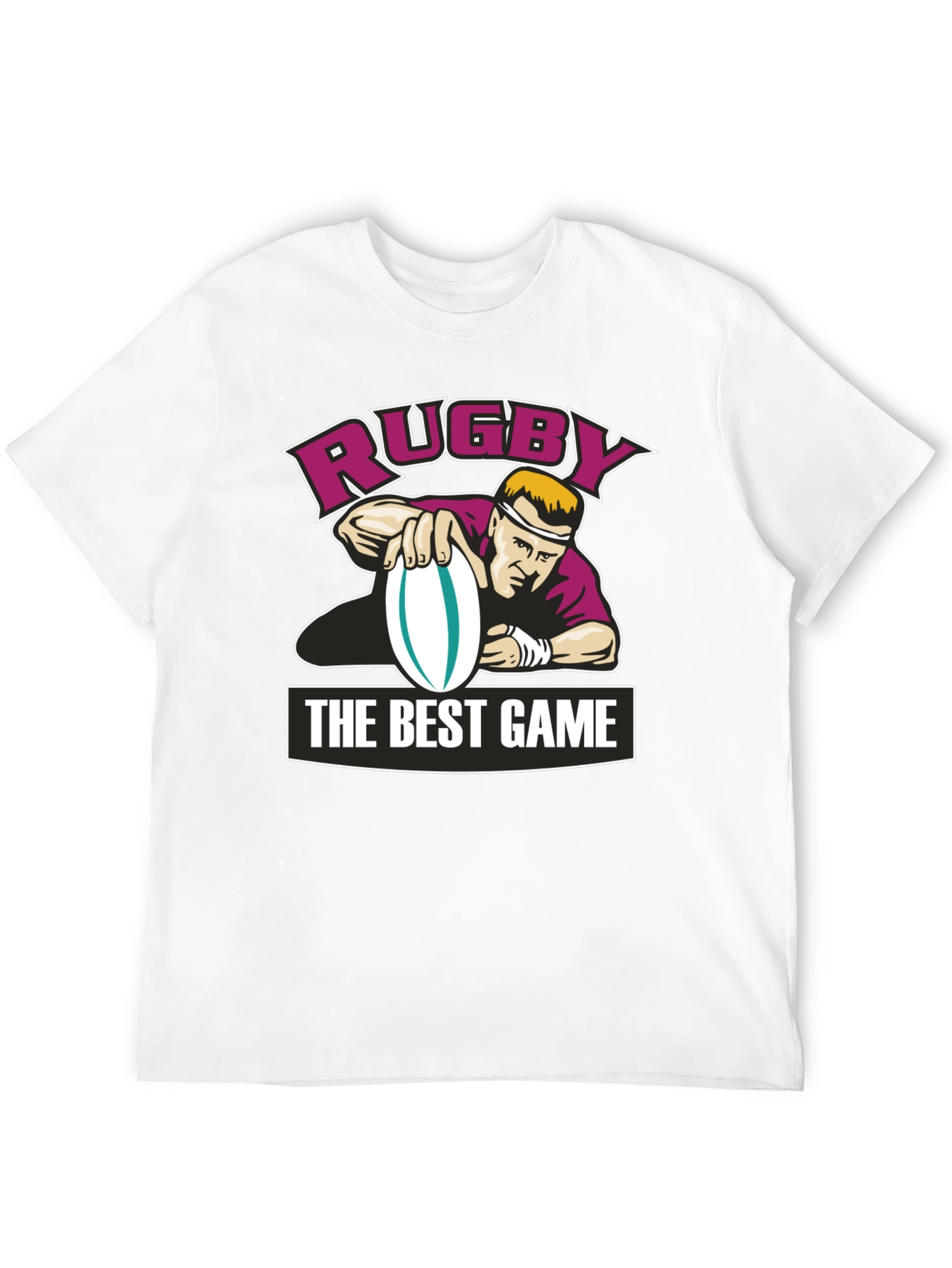 Rugby Graphic T-Shirt - The Best Game