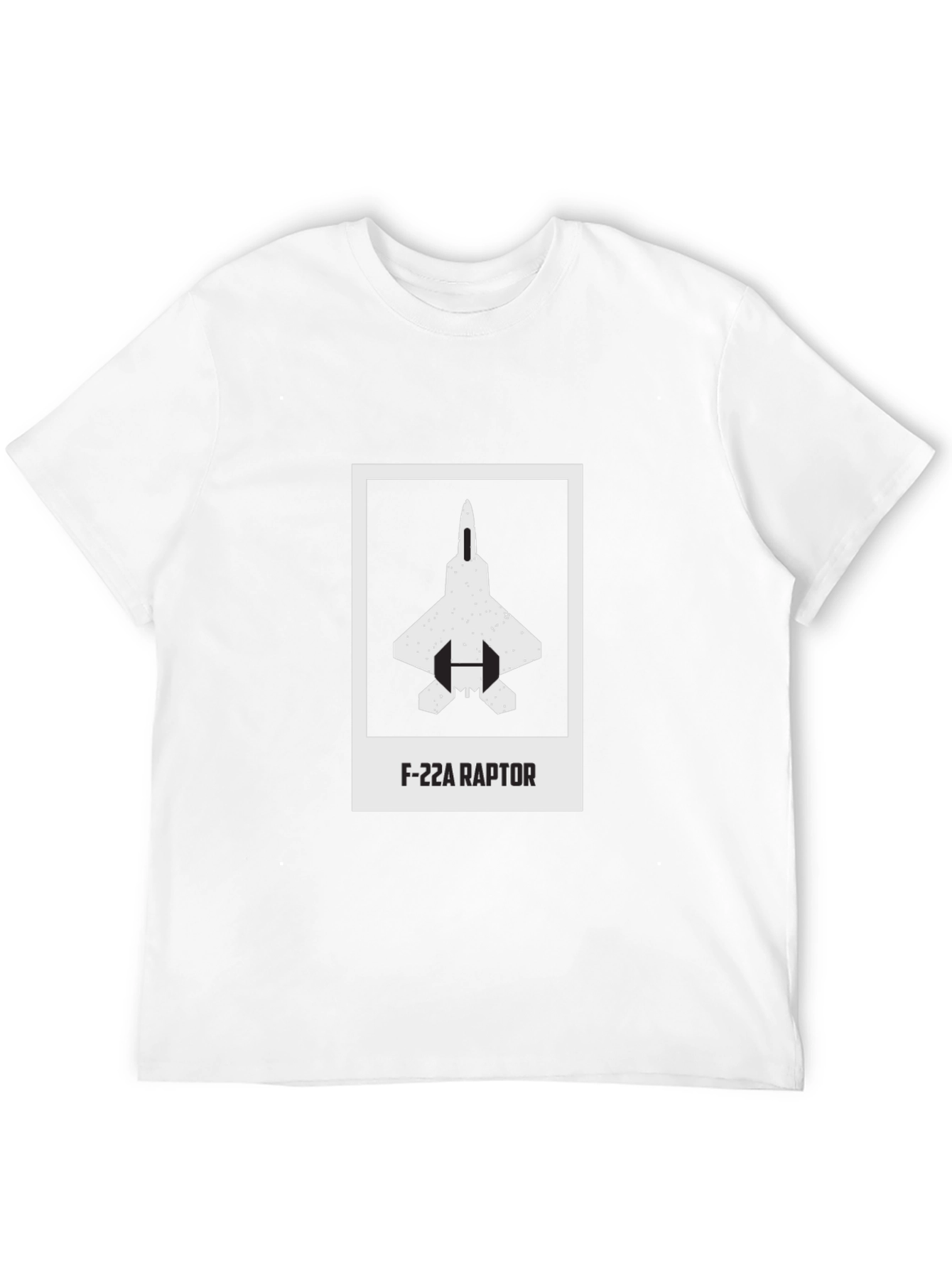 F-22A Raptor Graphic T-Shirt - Modern Jet Design