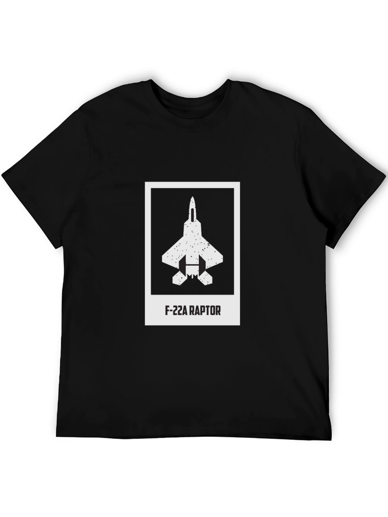 F-22A Raptor Graphic T-Shirt - Modern Jet Design