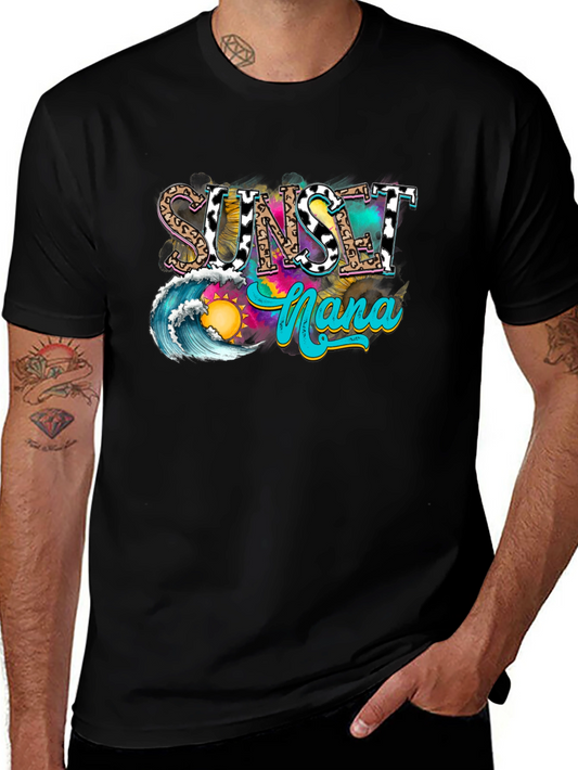 Sunset Nana Graphic T-Shirt