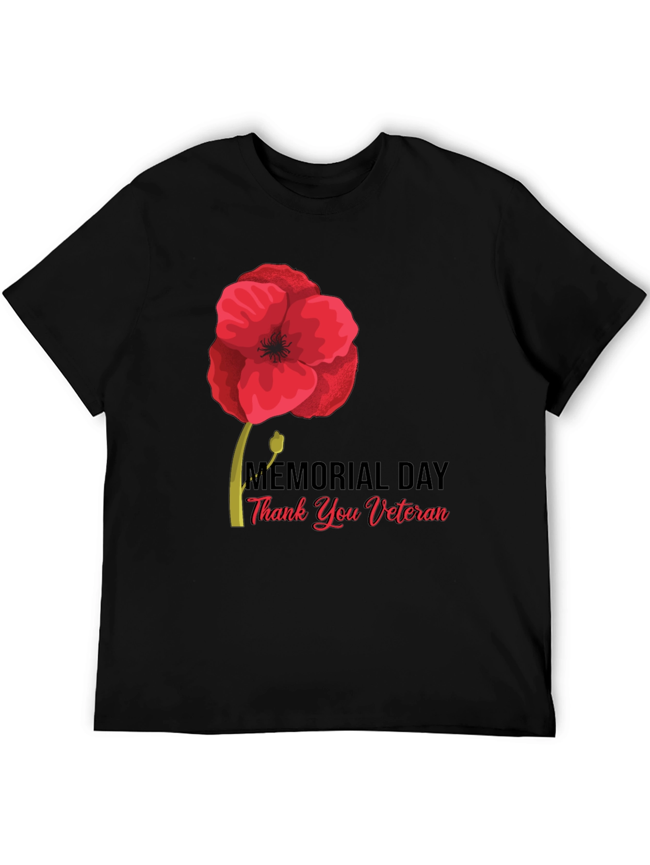 Memorial Day Thank You Veteran T-Shirt