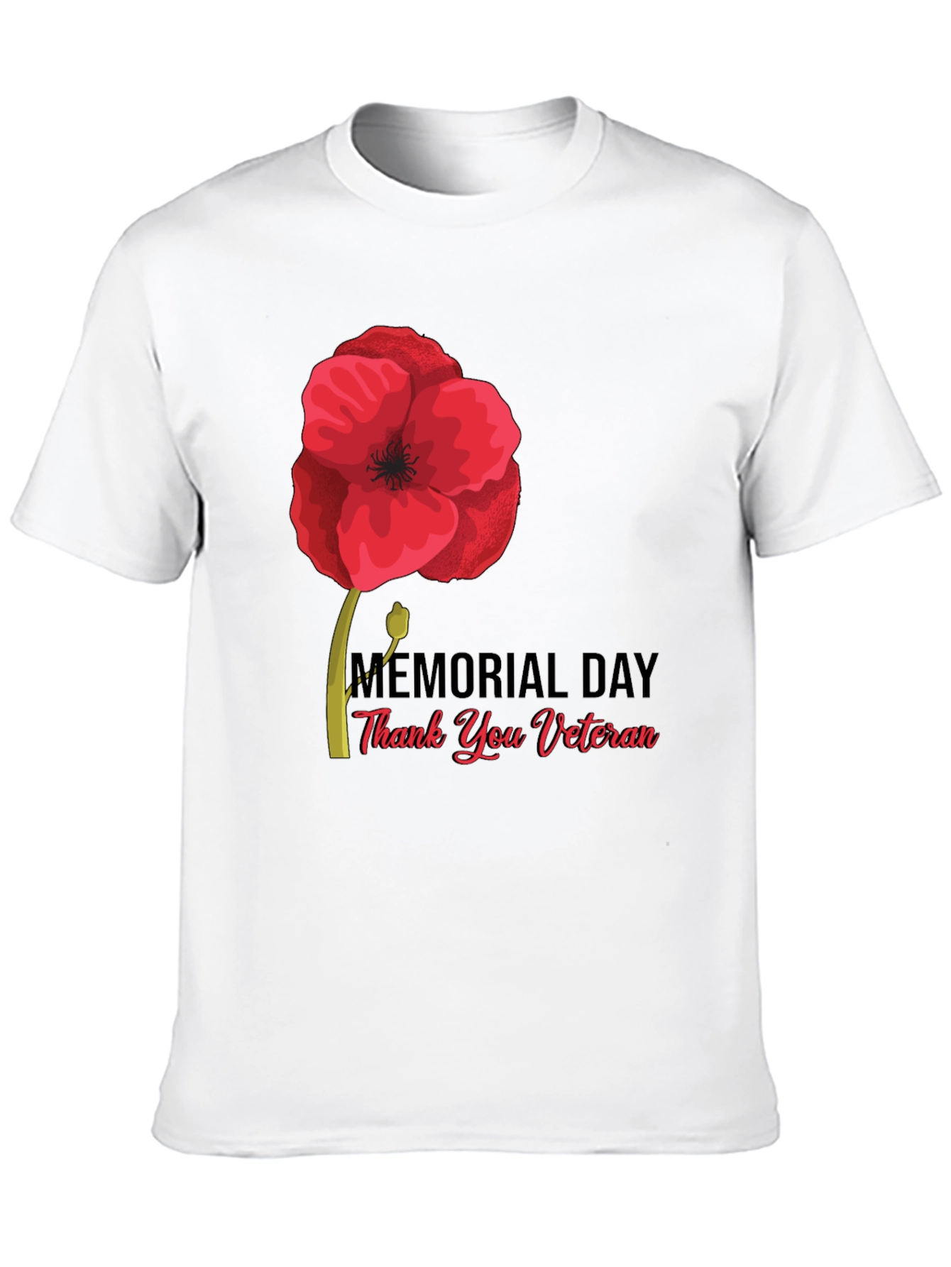 Memorial Day Thank You Veteran T-Shirt