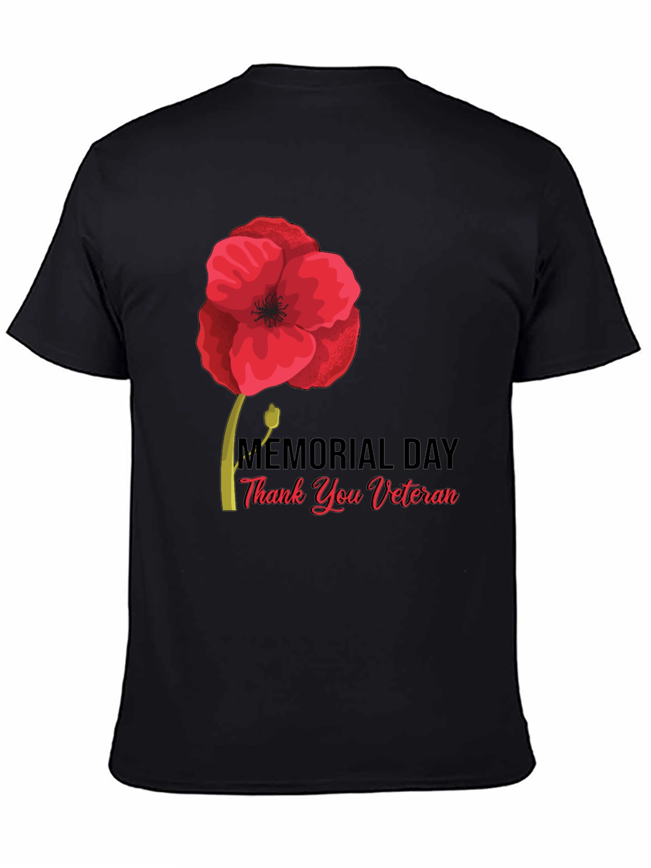 Memorial Day Thank You Veteran T-Shirt