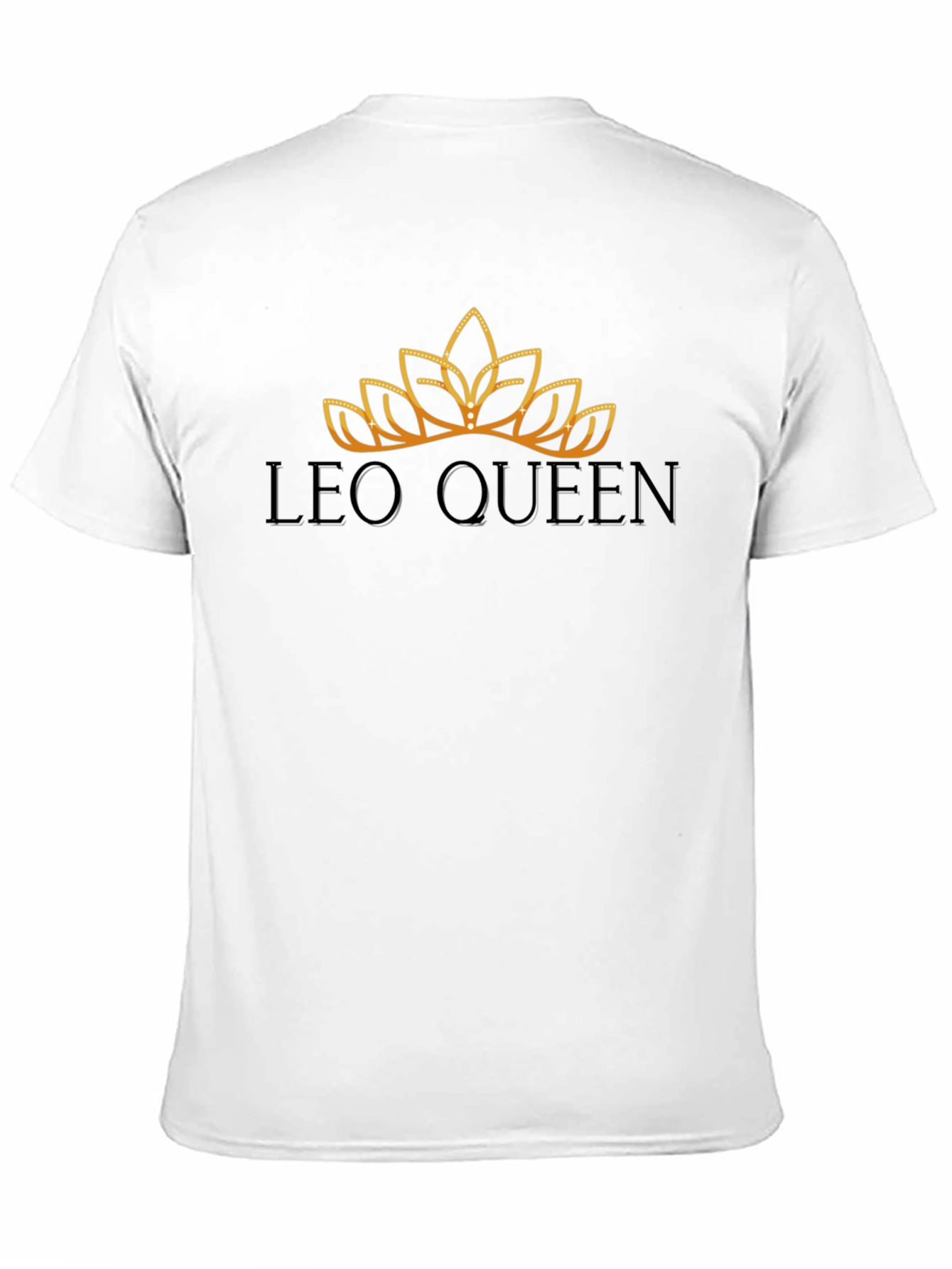 Leo Queen Graphic T-Shirt - Black