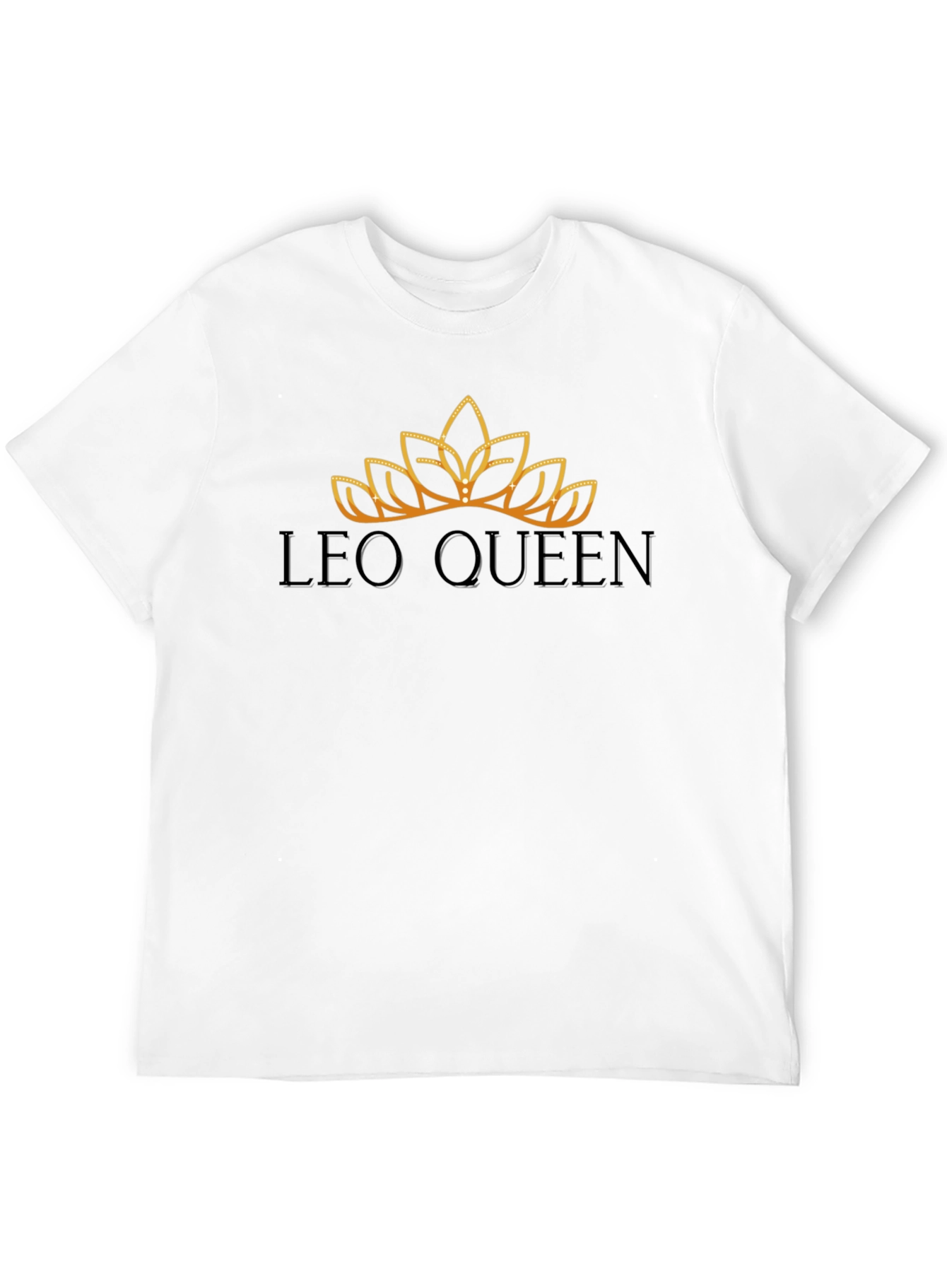 Leo Queen Graphic T-Shirt - Black